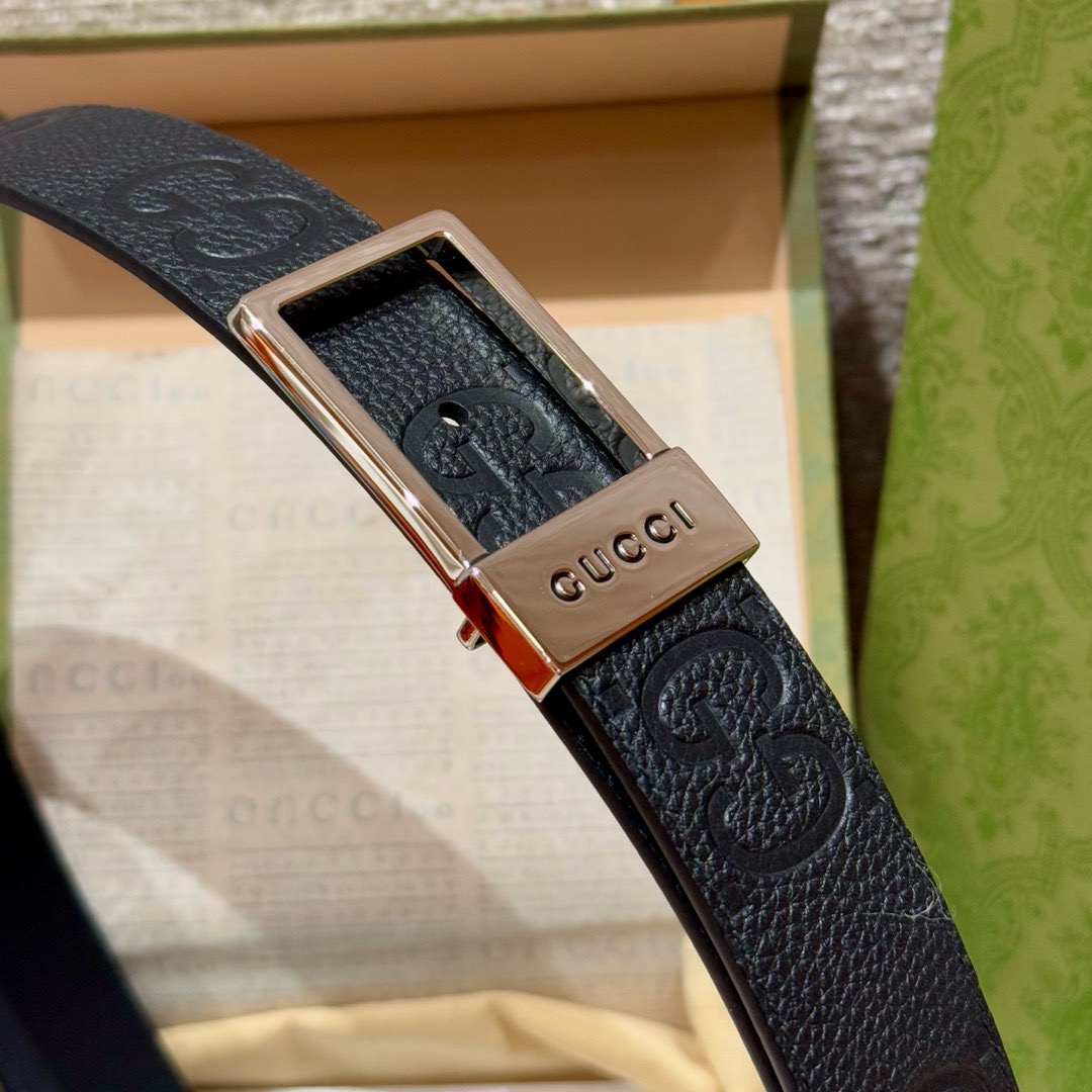 Gucci Basic Belt Cow Leather