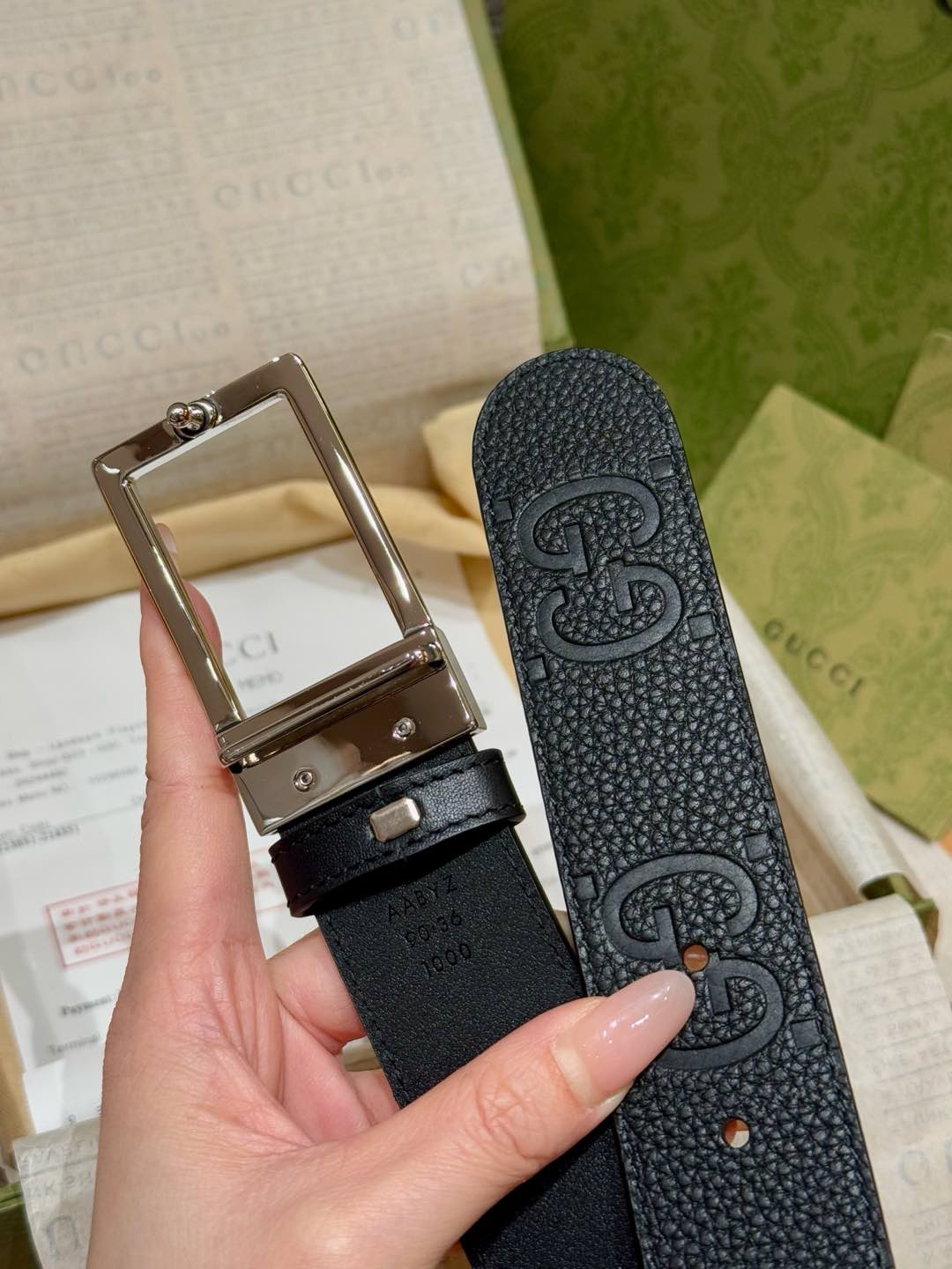 Gucci Basic Belt Cow Leather