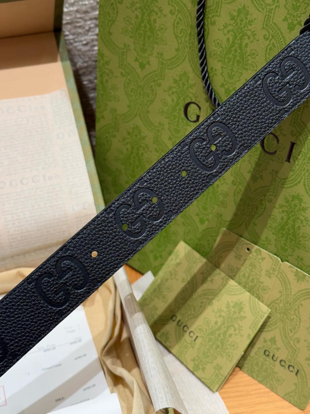 Gucci Basic Belt Cow Leather