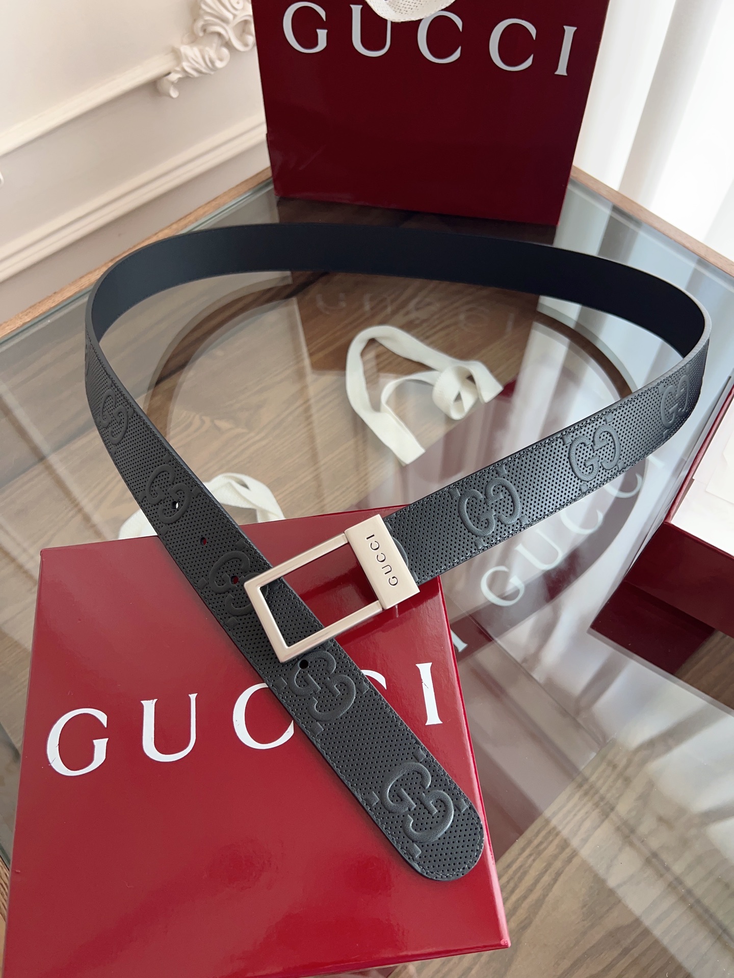 Gucci Male Basic Belt Black