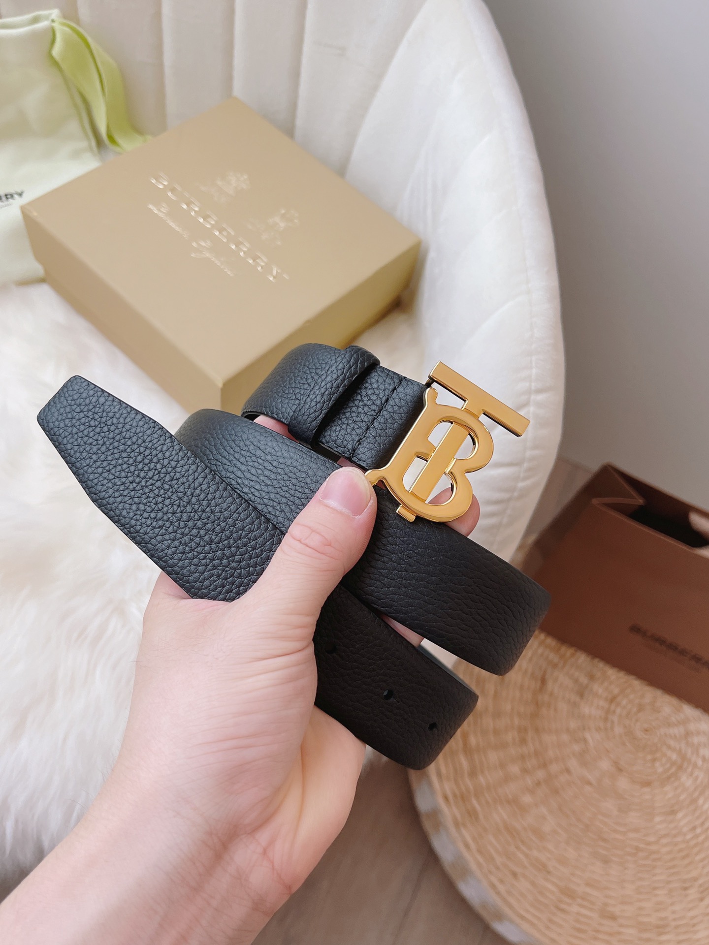 Basic Belt Top Grain Leather 13514-m