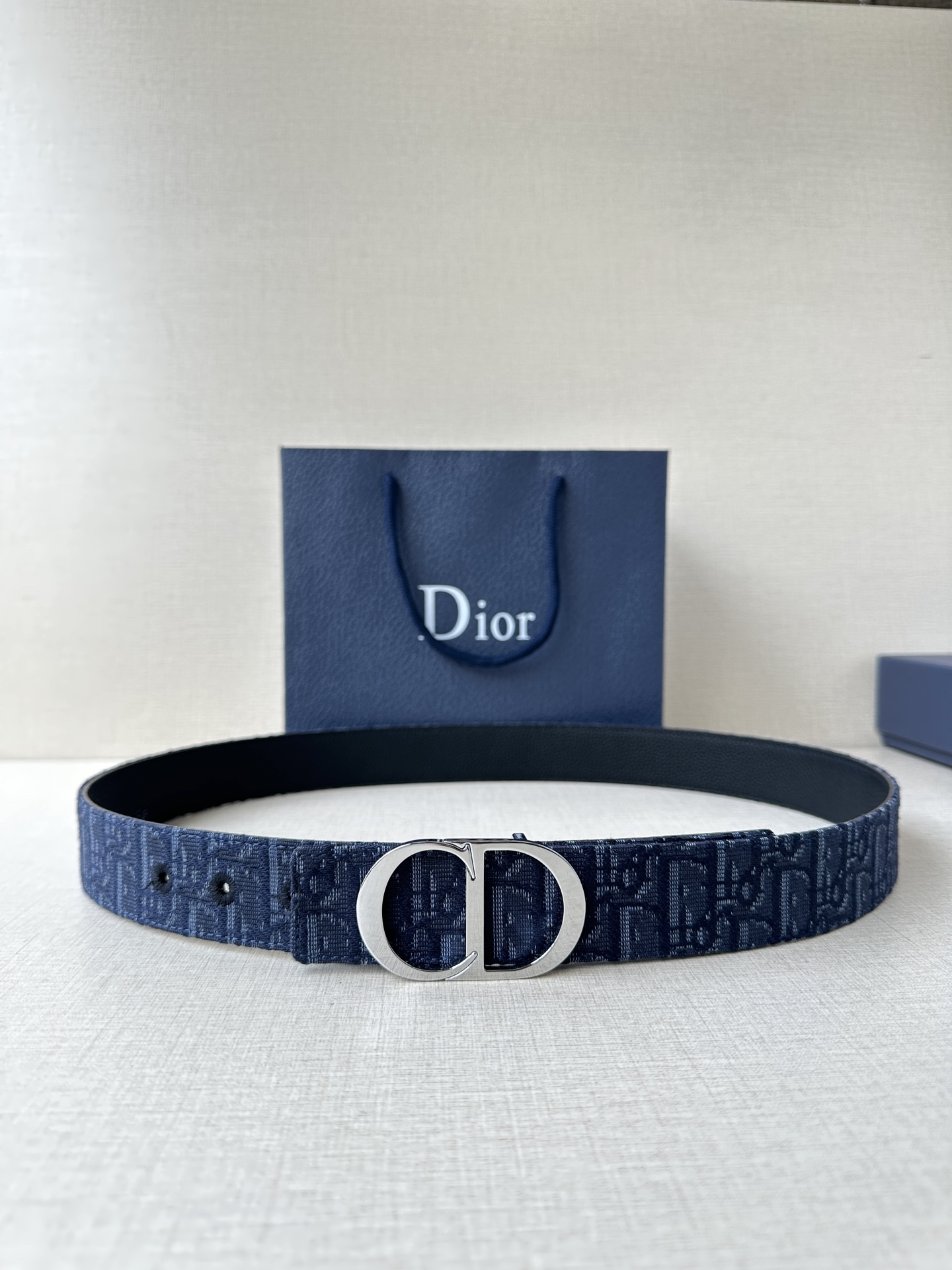 Basic Belt Cow Leather Black M-l