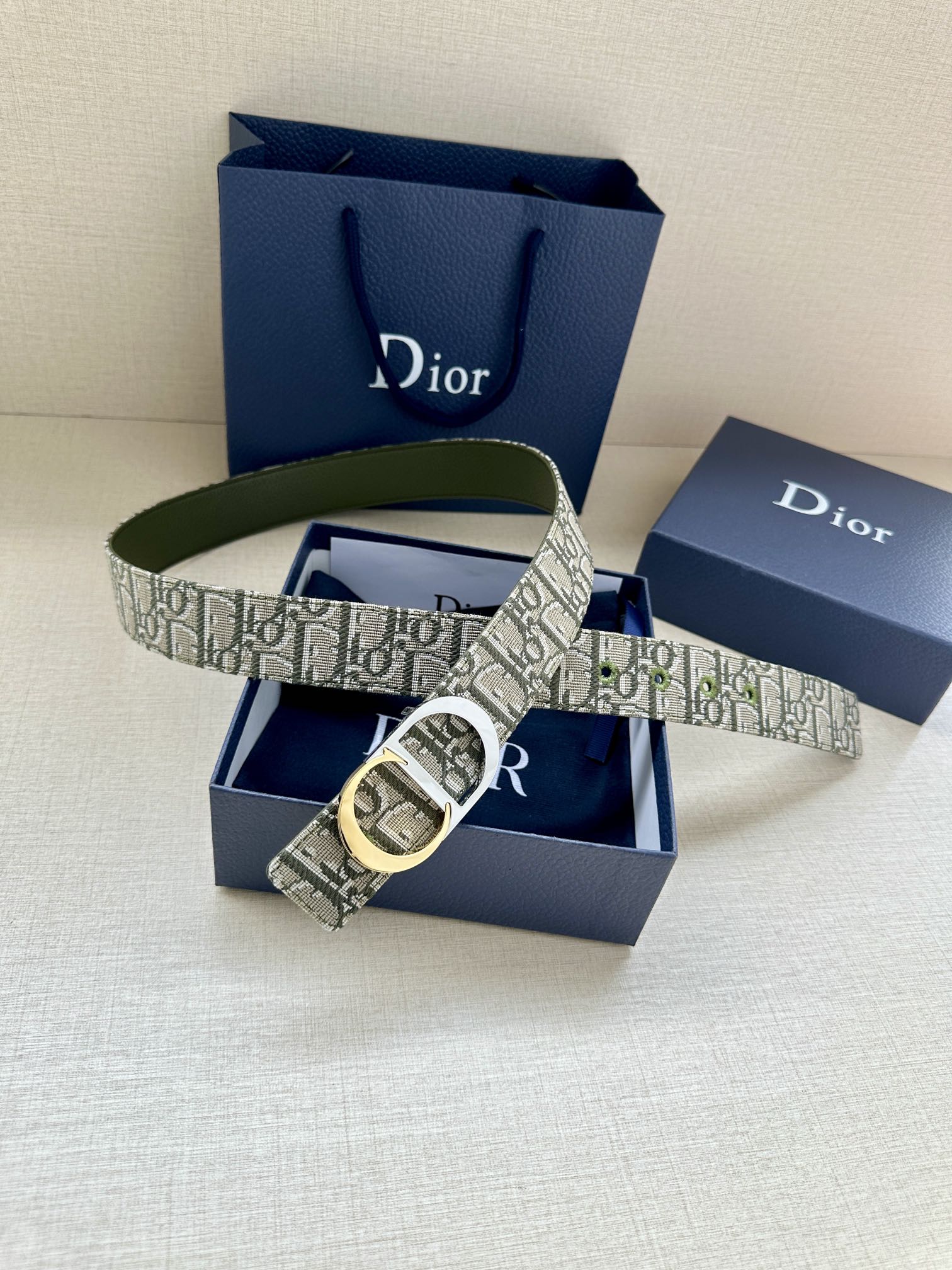 Dior Basic Belt White 13514-m