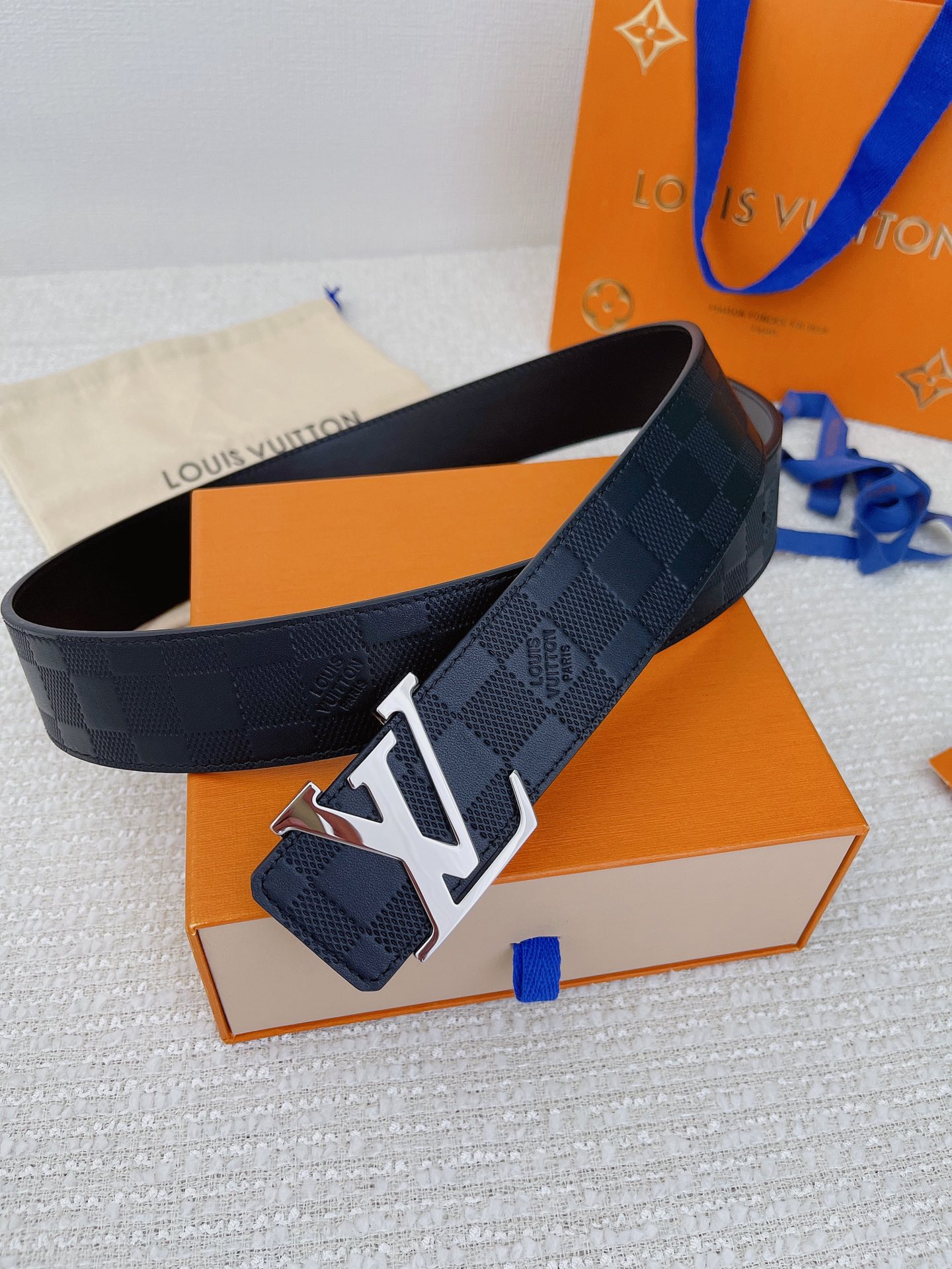 Louis Vuitton Basic Belt Cow Leather L