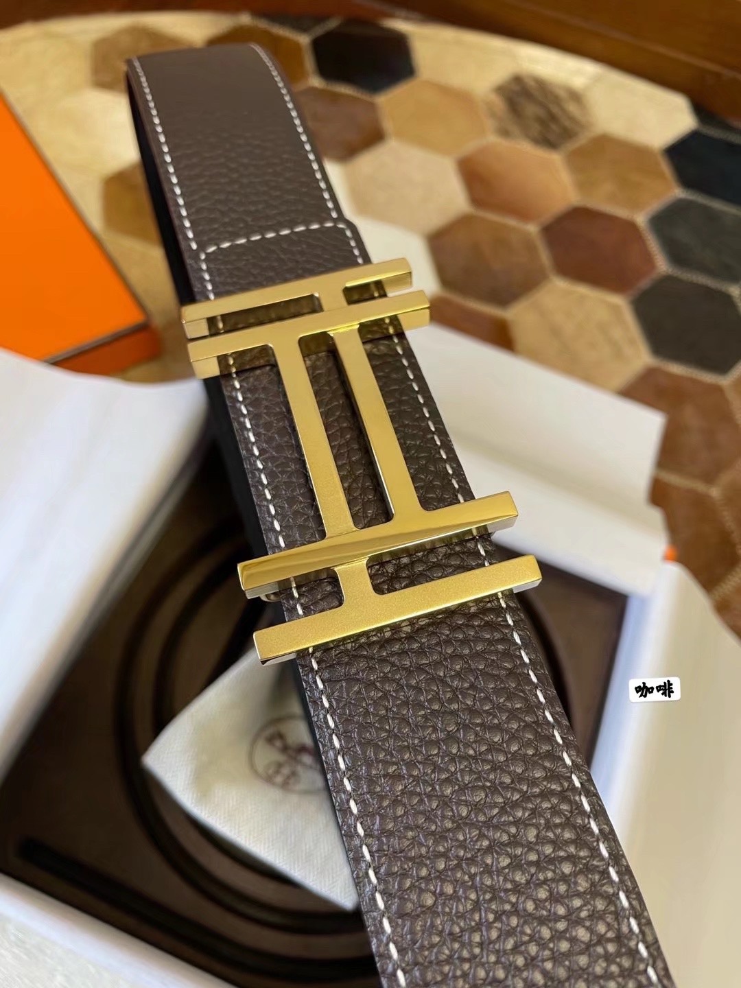 Hermès Male Basic Belt S-m