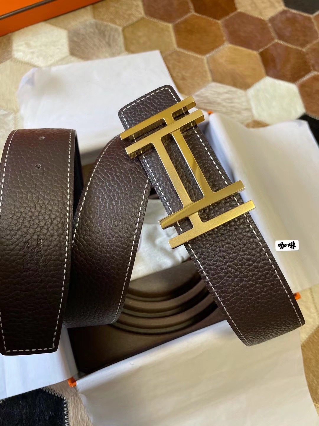Hermès Male Basic Belt S-m