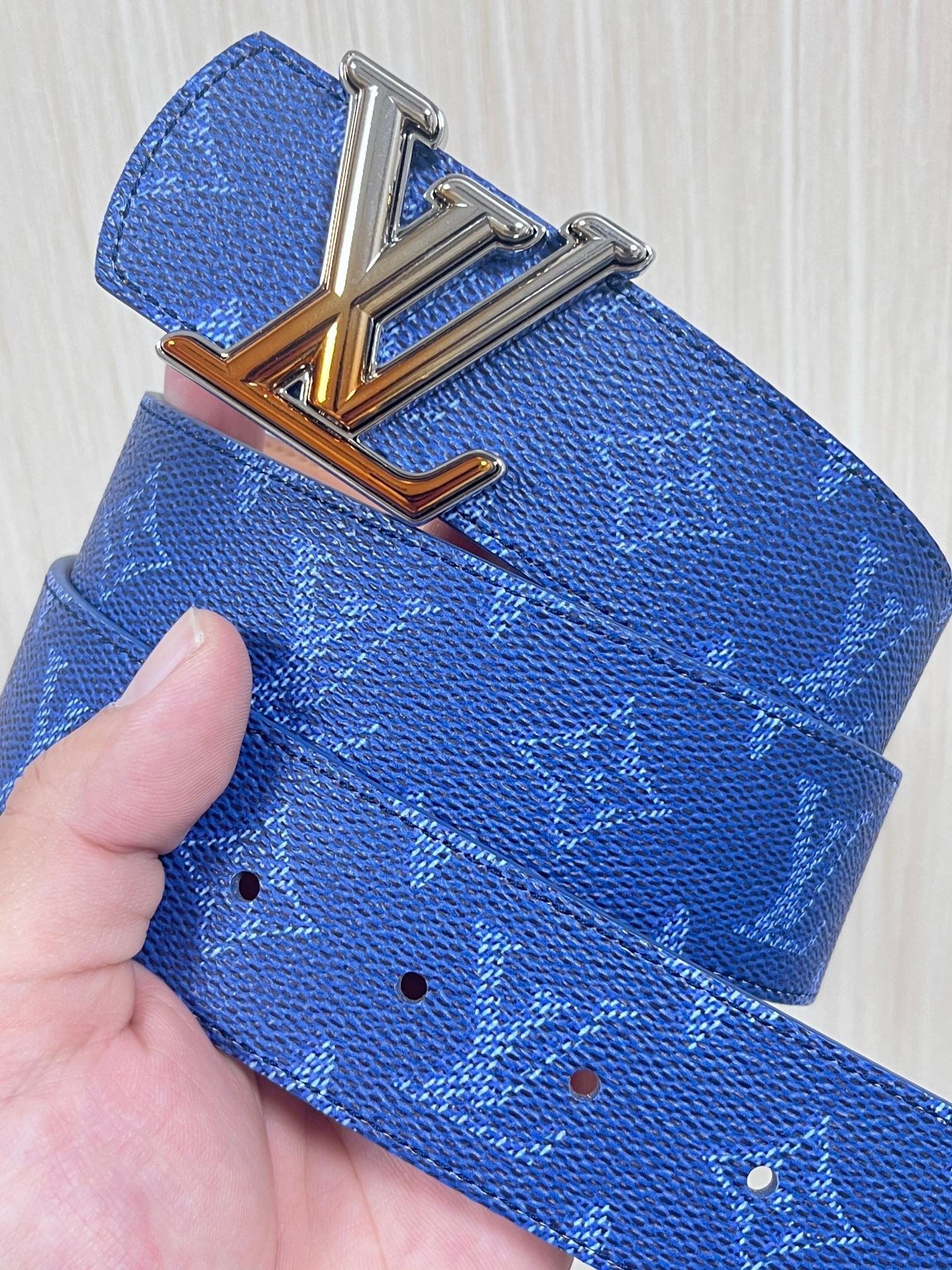 Louis Vuitton Male Basic Belt Canvas S-m-l