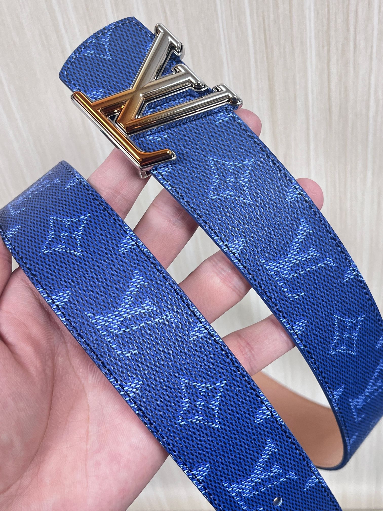 Louis Vuitton Male Basic Belt Canvas S-m-l