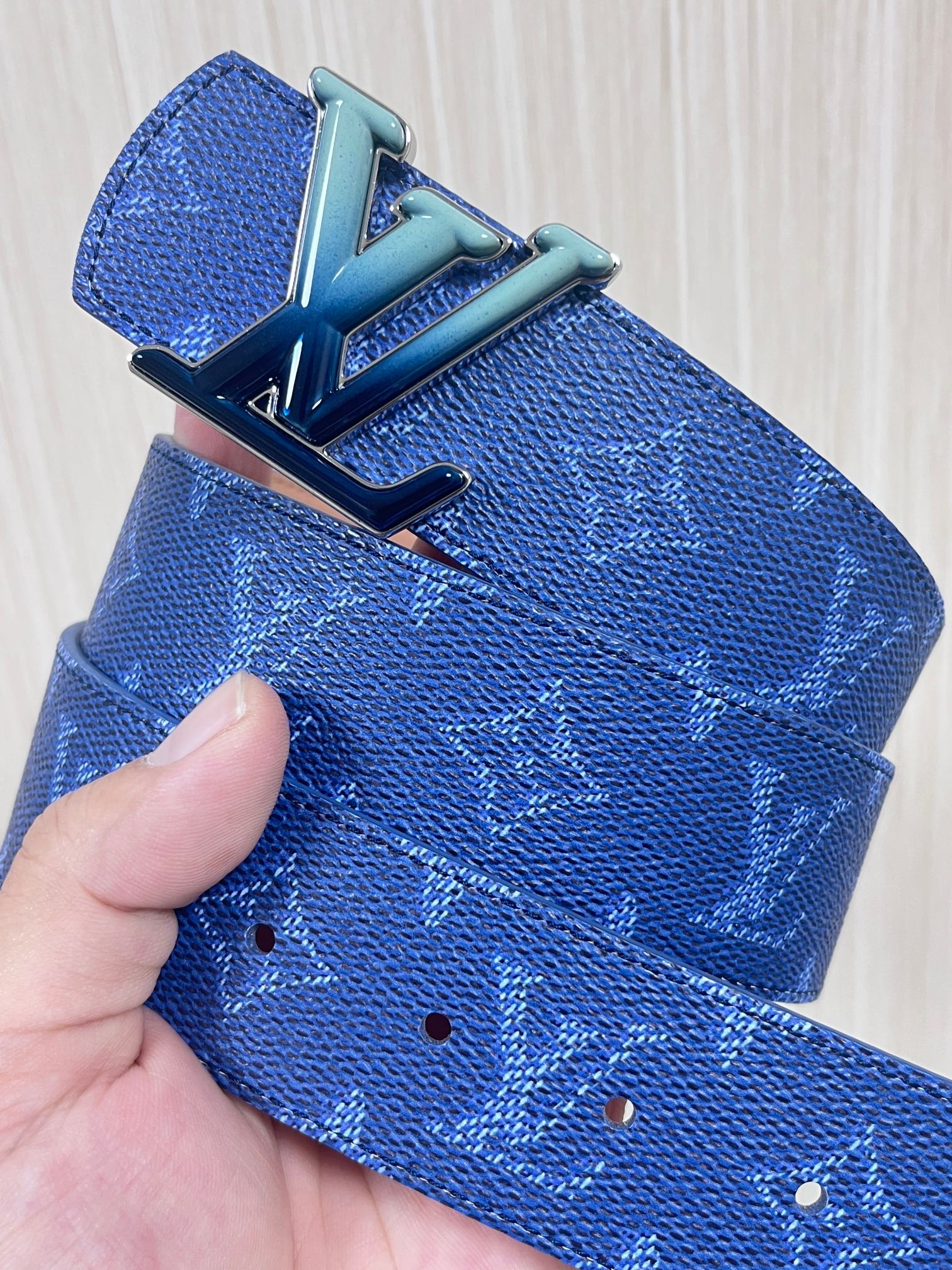 Louis Vuitton Male Basic Belt Canvas S-m-l