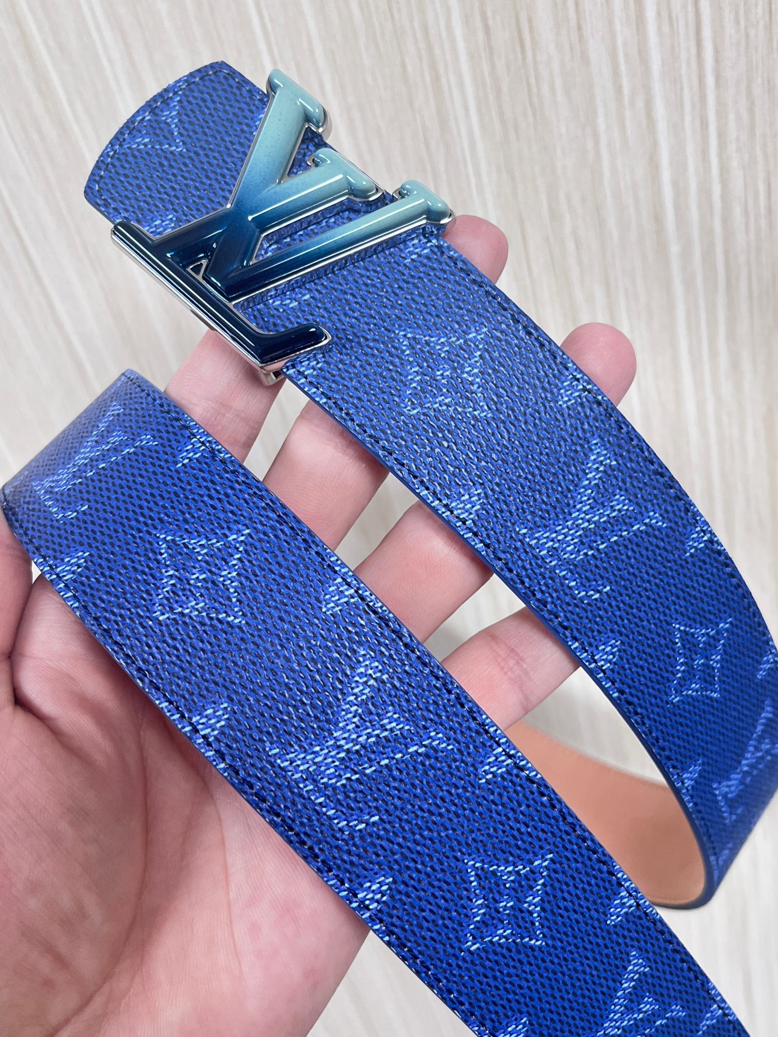 Louis Vuitton Male Basic Belt Canvas S-m-l