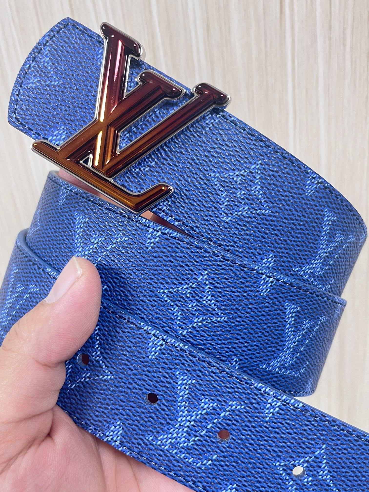 Louis Vuitton Male Basic Belt Canvas S-m-l