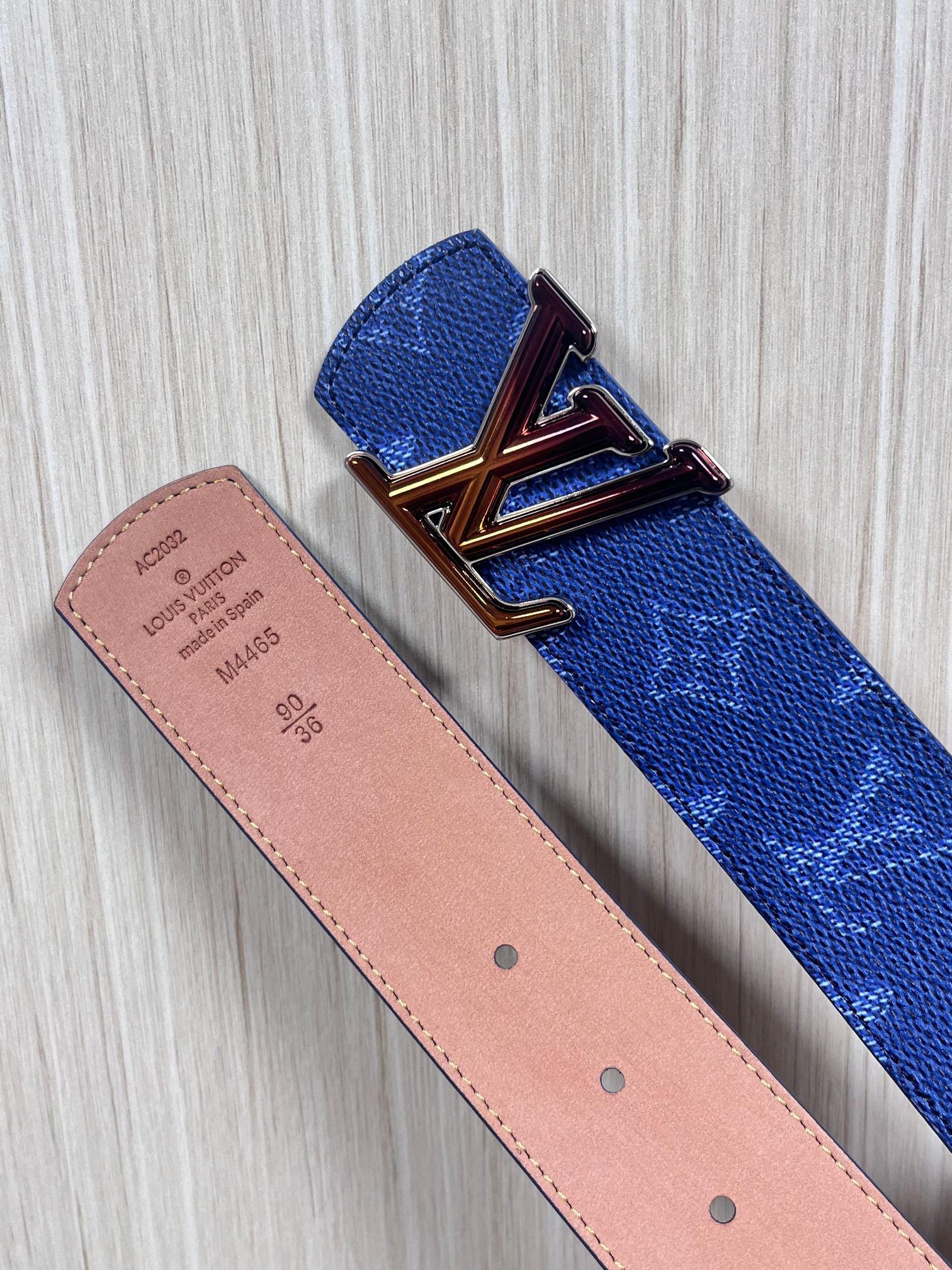 Louis Vuitton Male Basic Belt Canvas S-m-l