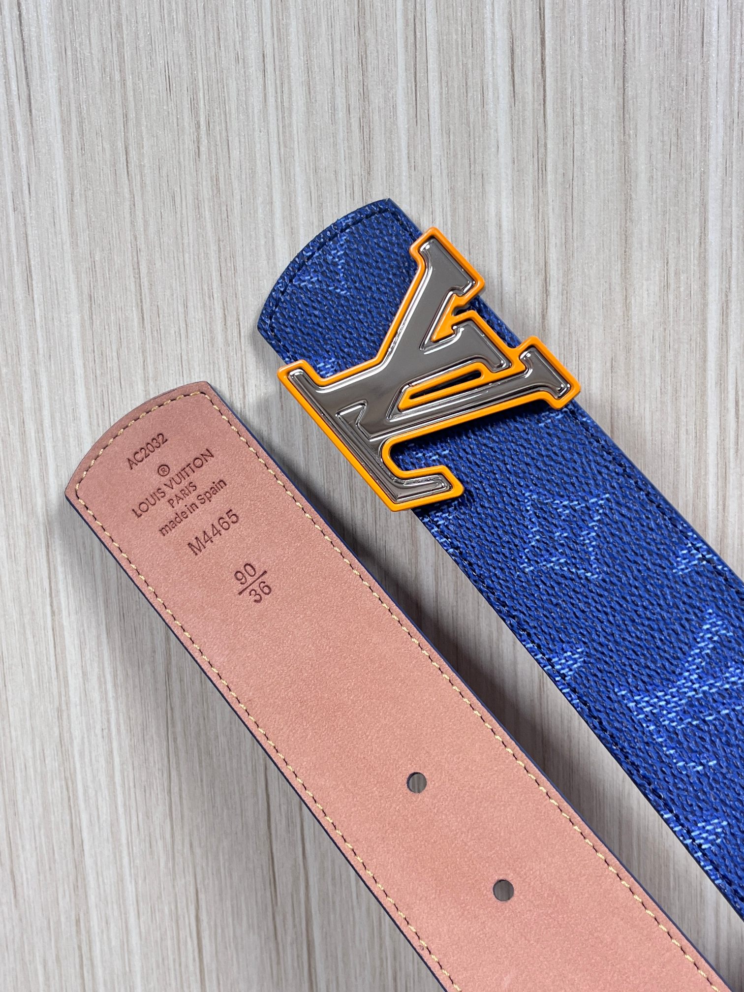 Louis Vuitton Male Basic Belt Canvas S-m-l