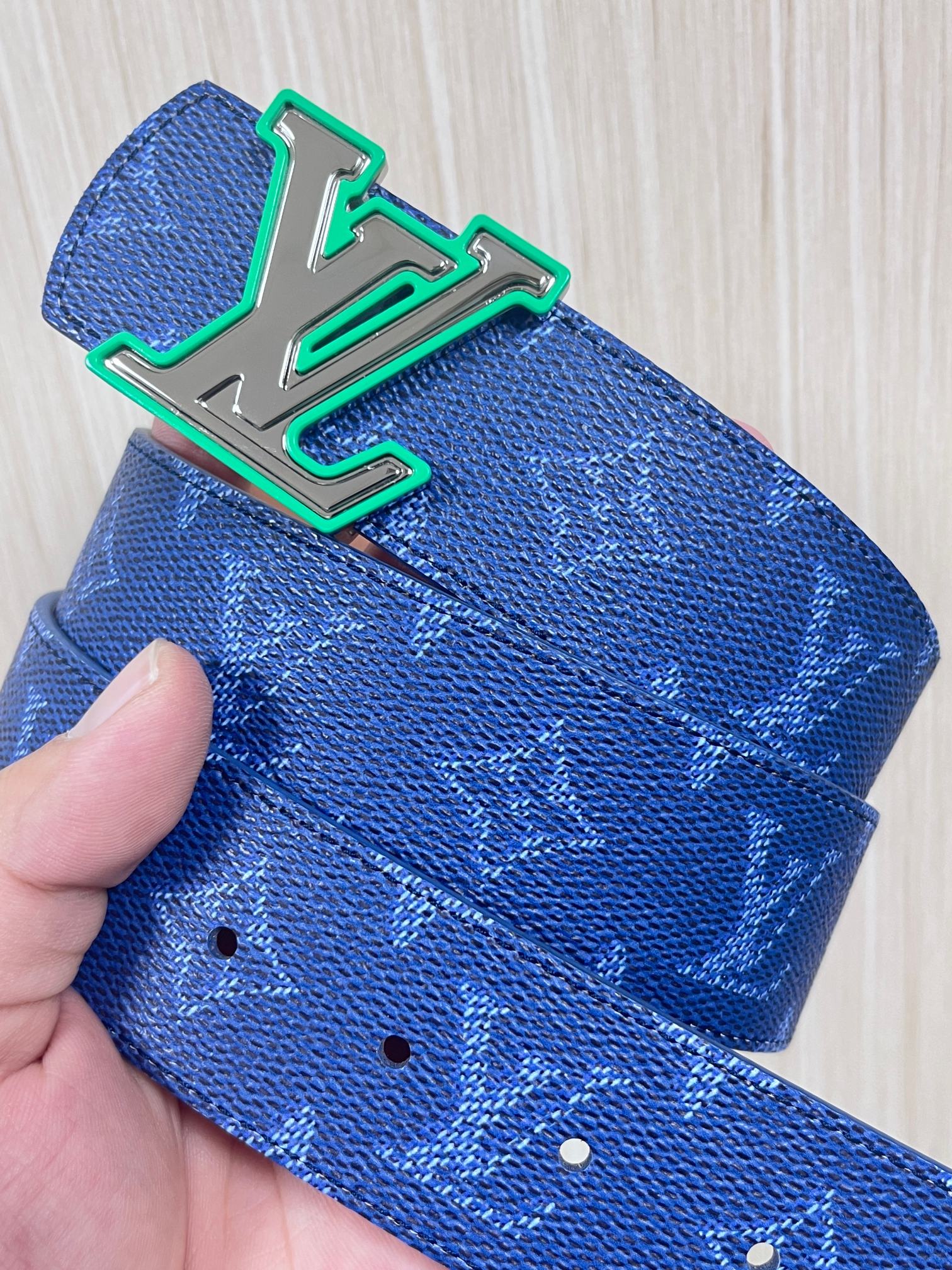 Louis Vuitton Male Basic Belt Canvas S-m-l