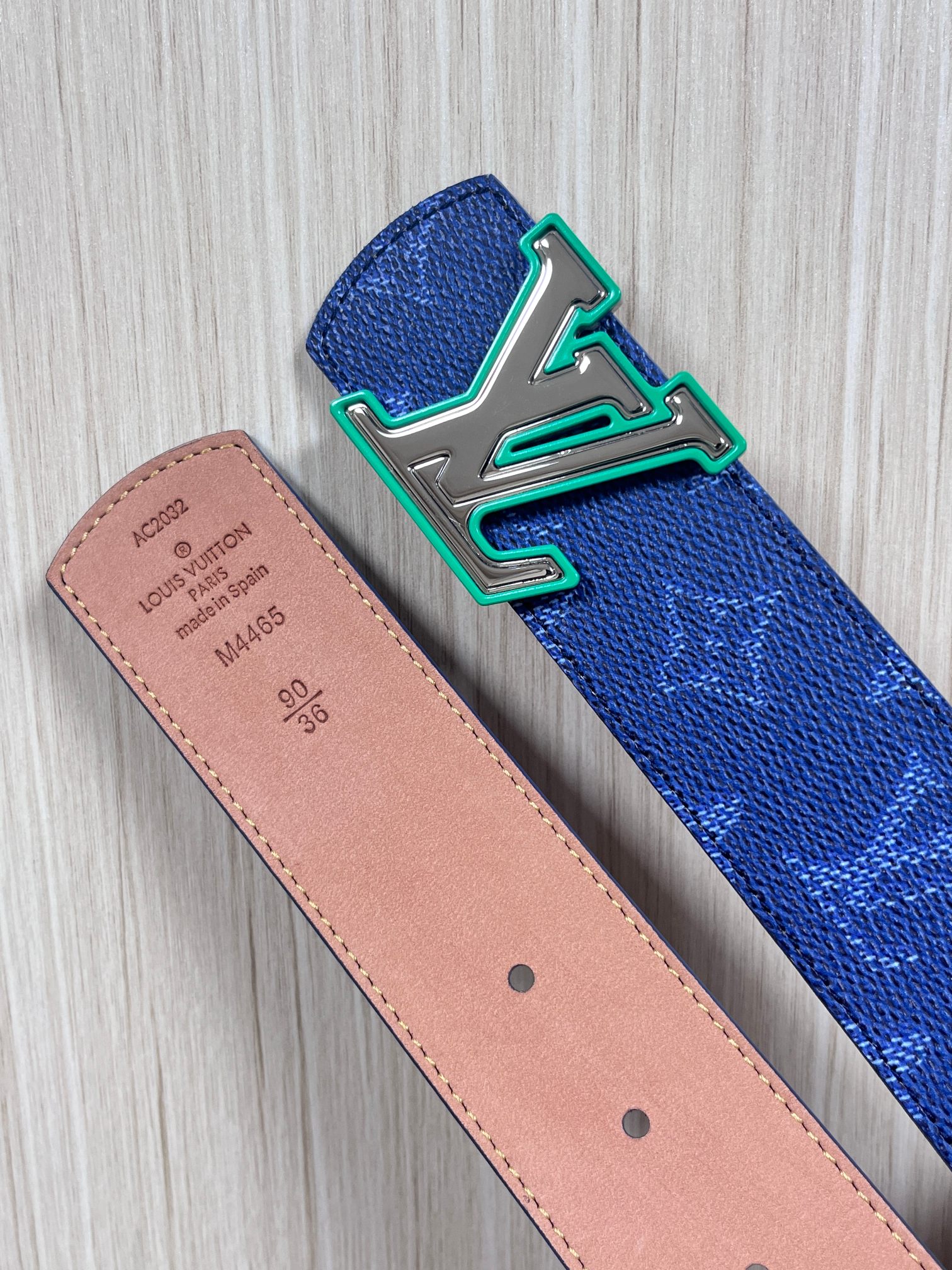 Louis Vuitton Male Basic Belt Canvas S-m-l