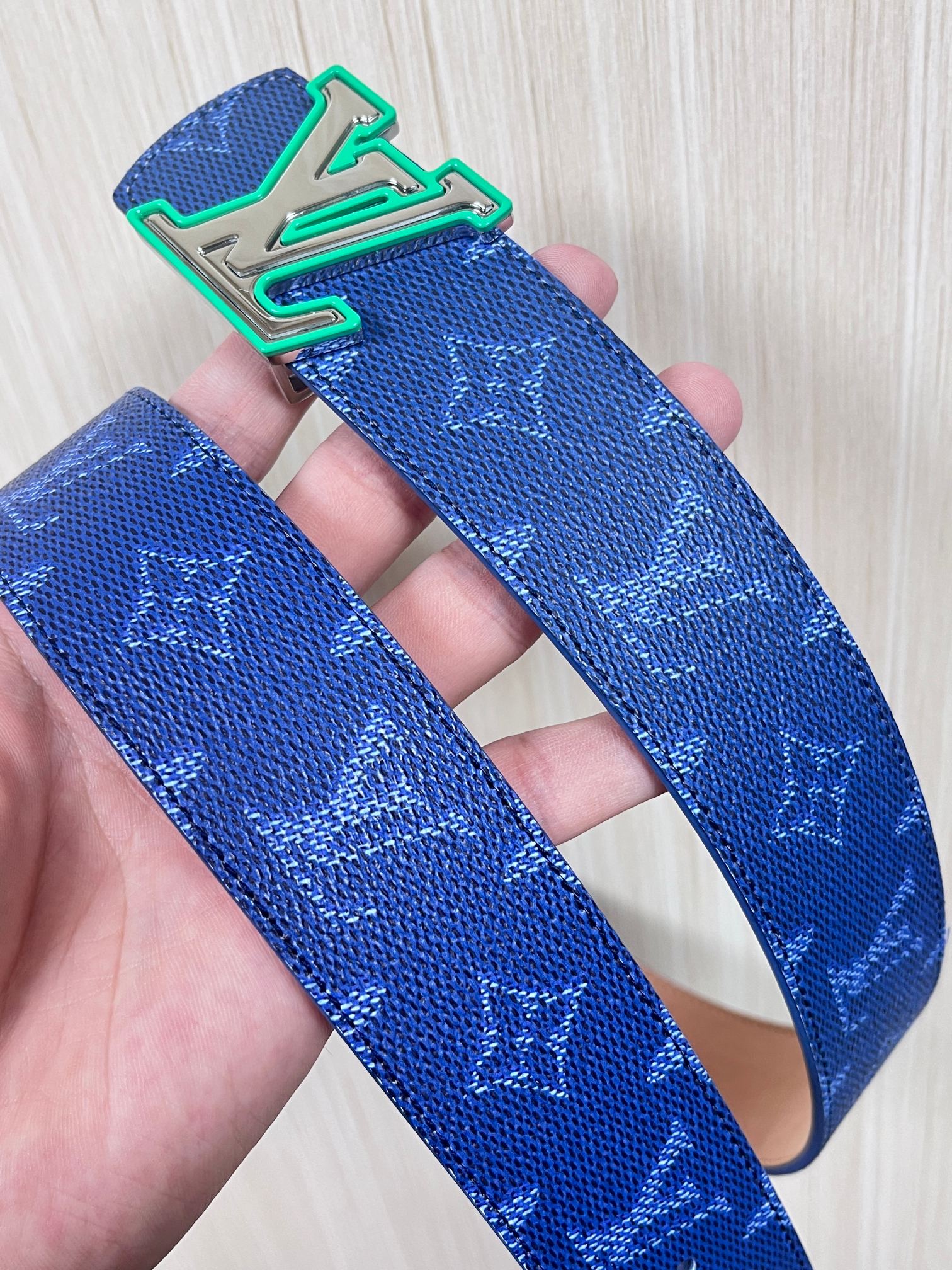 Louis Vuitton Male Basic Belt Canvas S-m-l