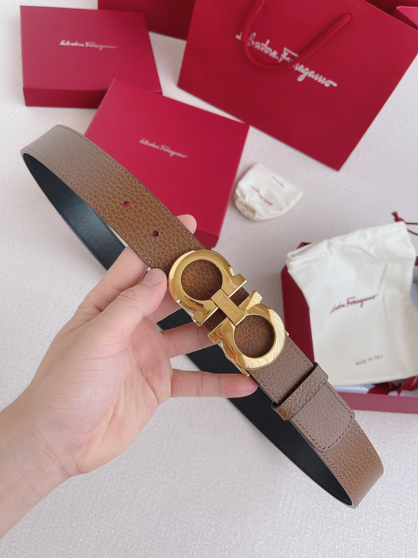 Male Leather Belt Cow Leather M