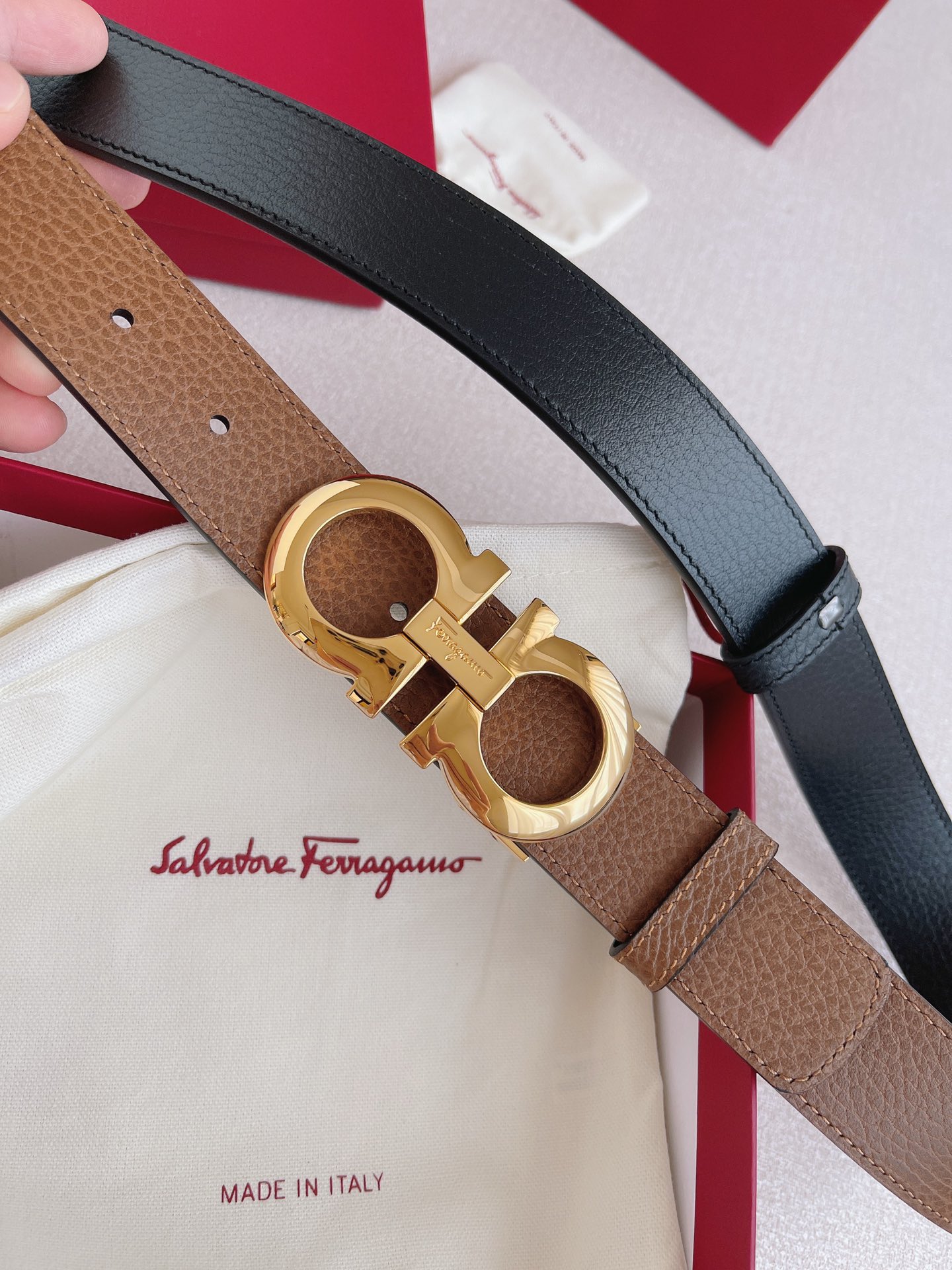 Male Leather Belt Cow Leather M