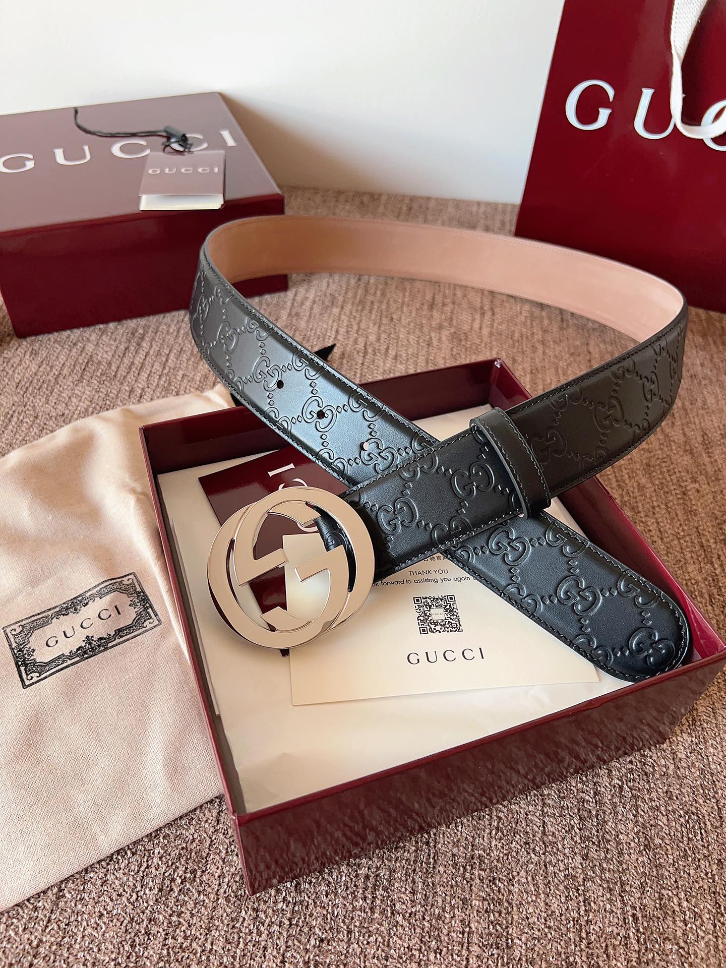 Gucci Basic Belt M