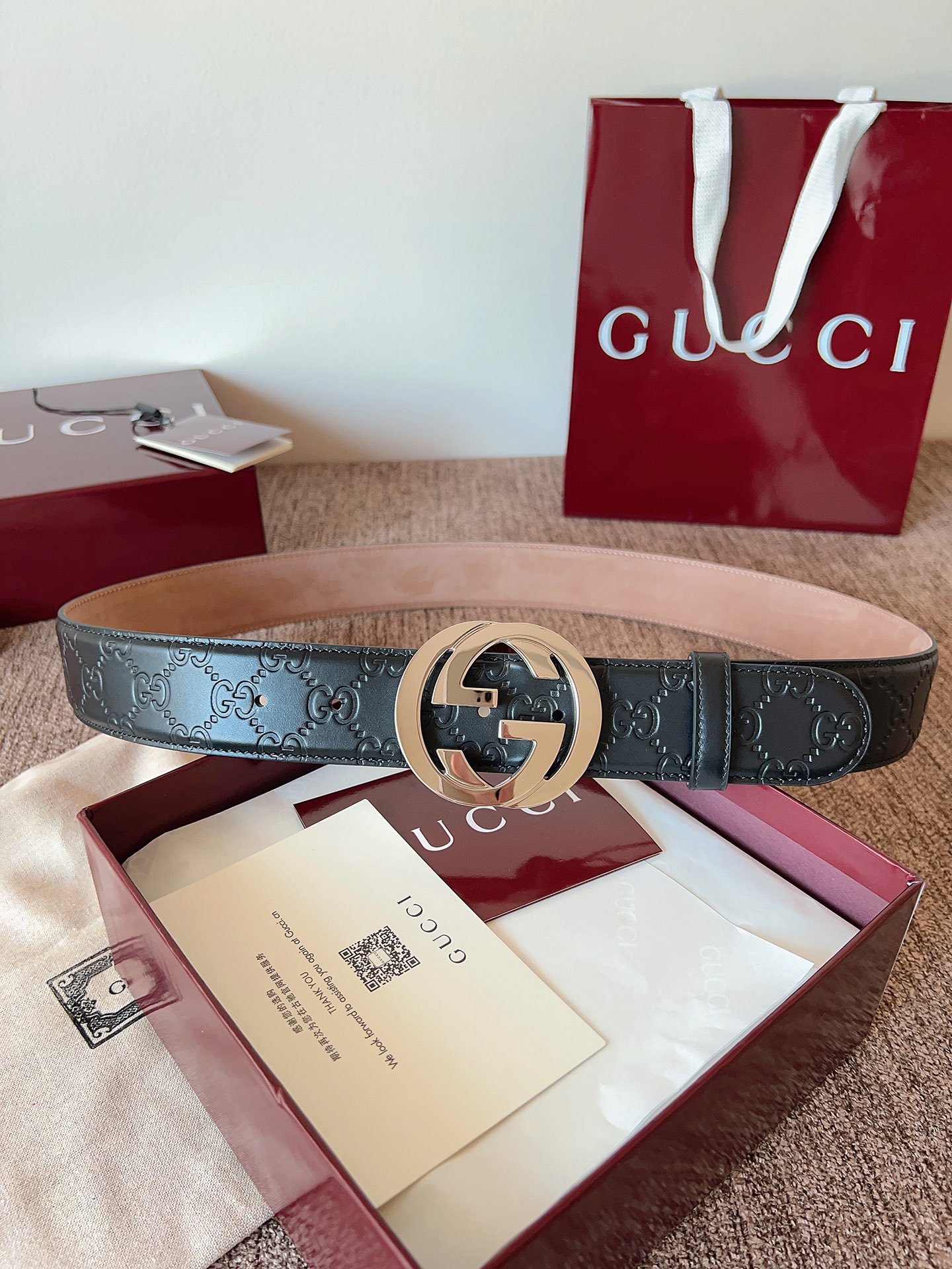 Gucci Basic Belt M