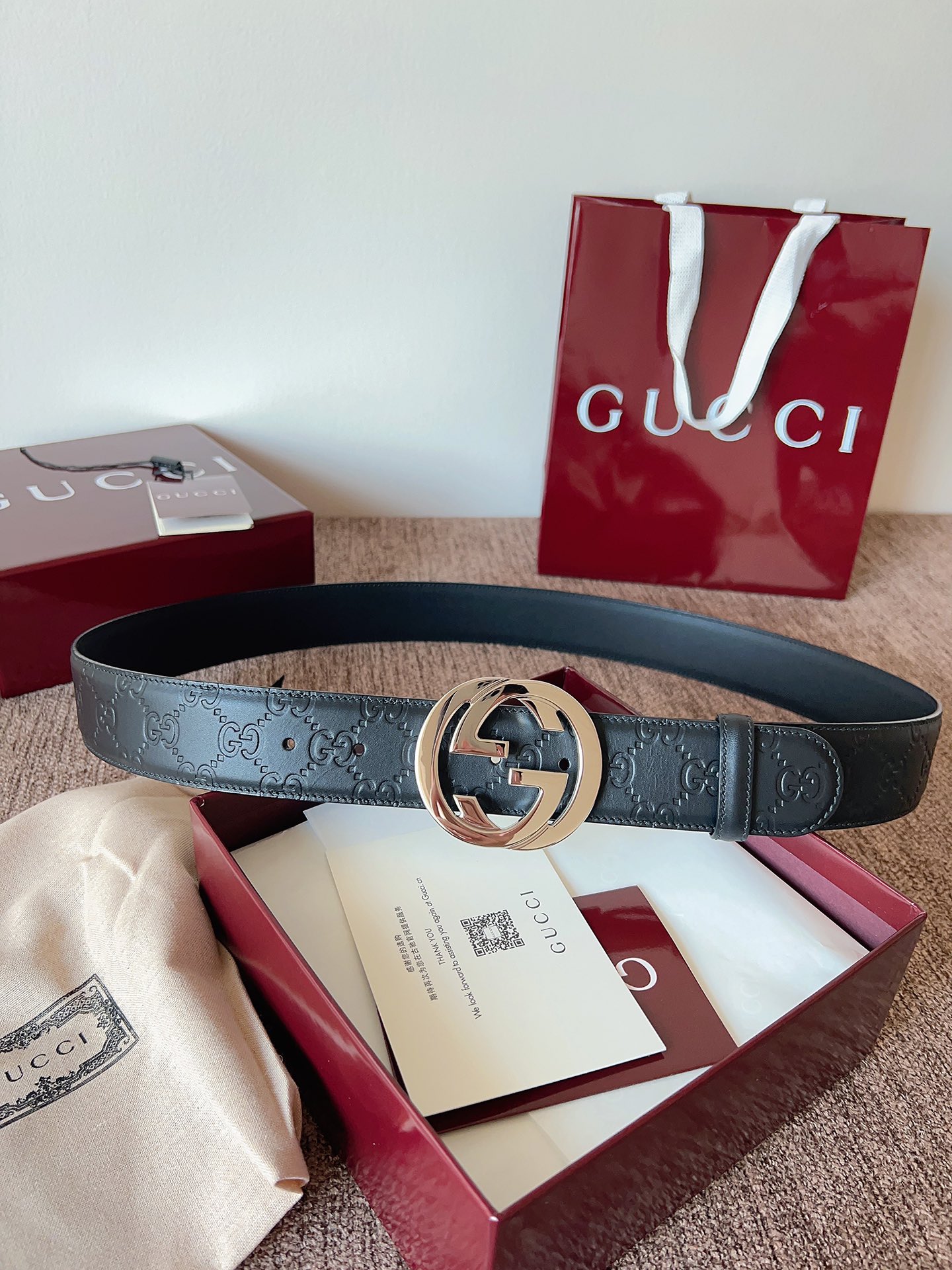 Gucci Basic Belt M