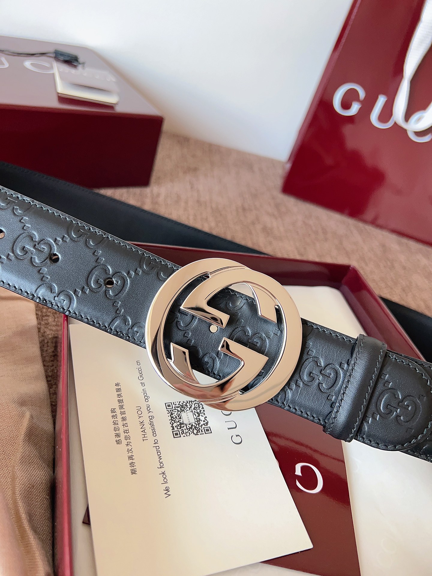 Gucci Basic Belt M