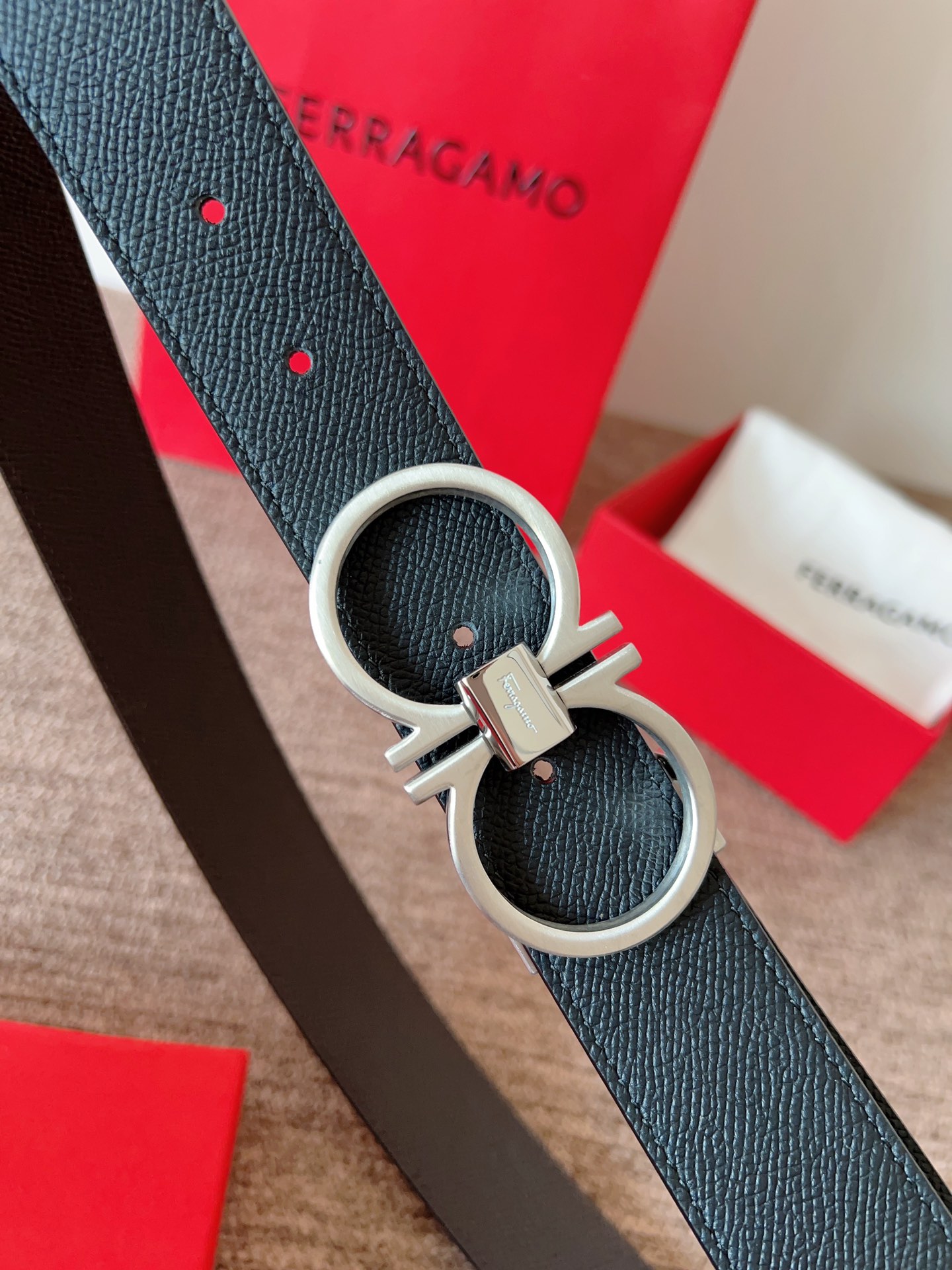 Salvatore Ferragamo Leather Belt