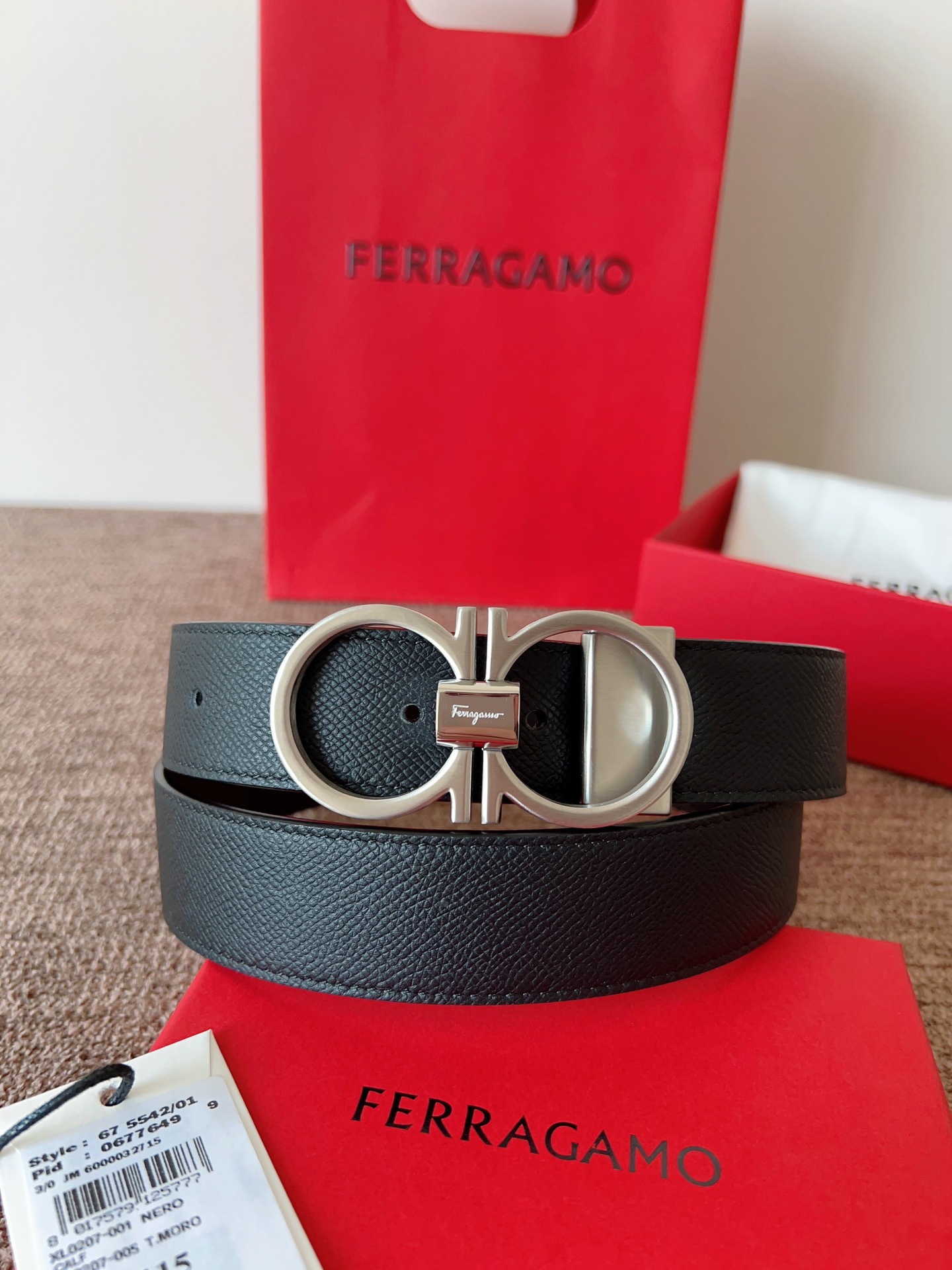 Salvatore Ferragamo Leather Belt