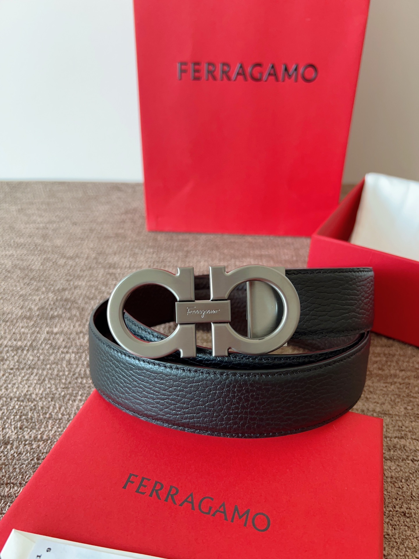 Salvatore Ferragamo Leather Belt