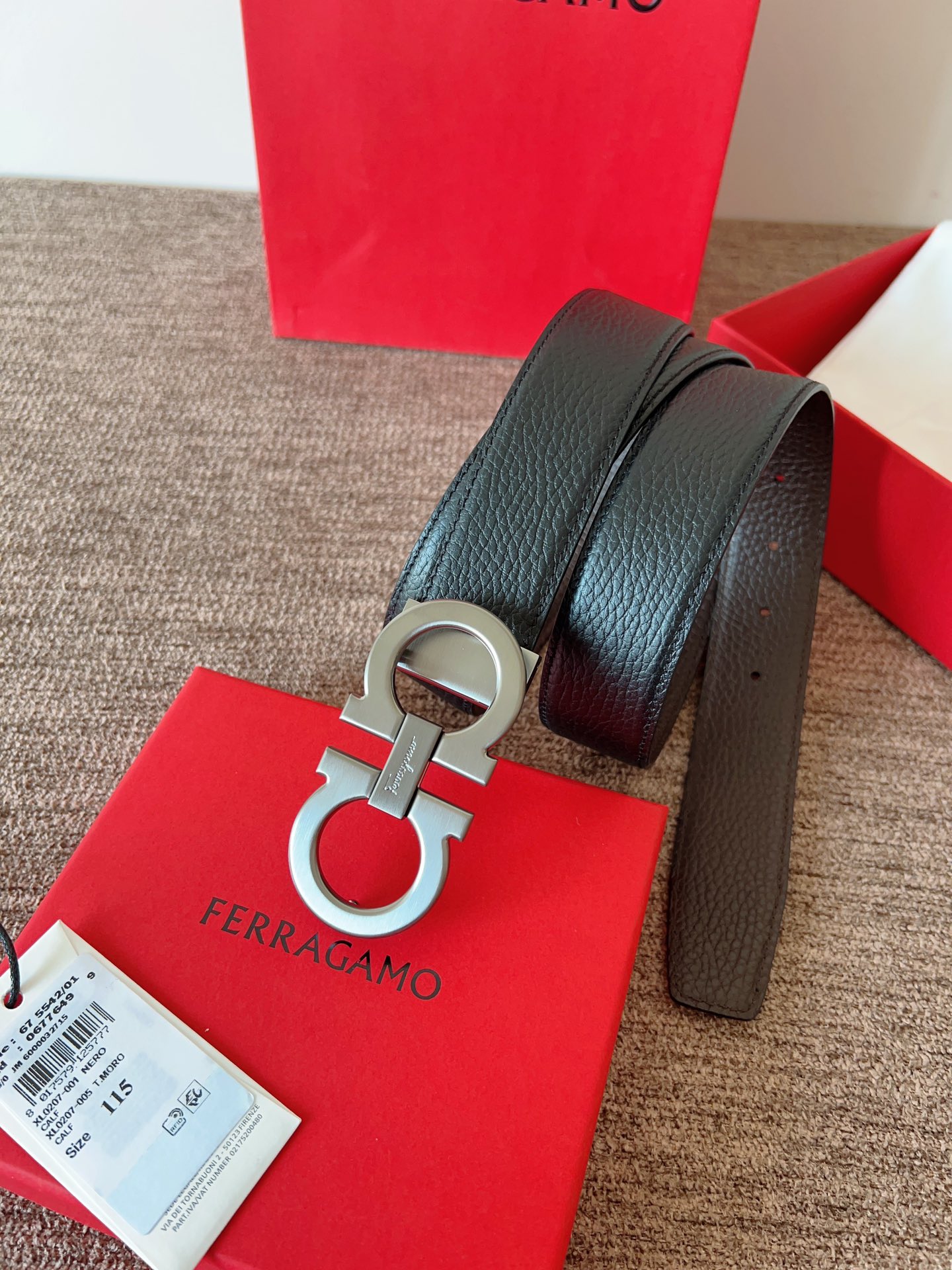 Salvatore Ferragamo Leather Belt