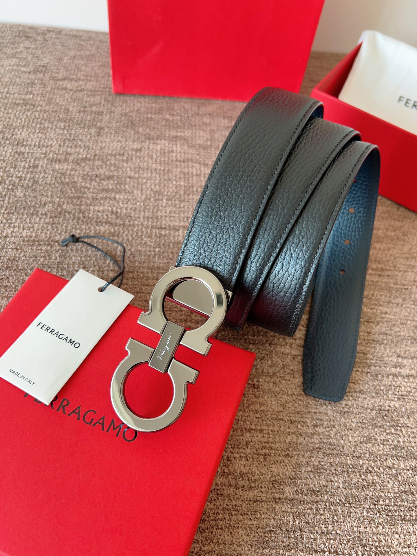 Salvatore Ferragamo Leather Belt