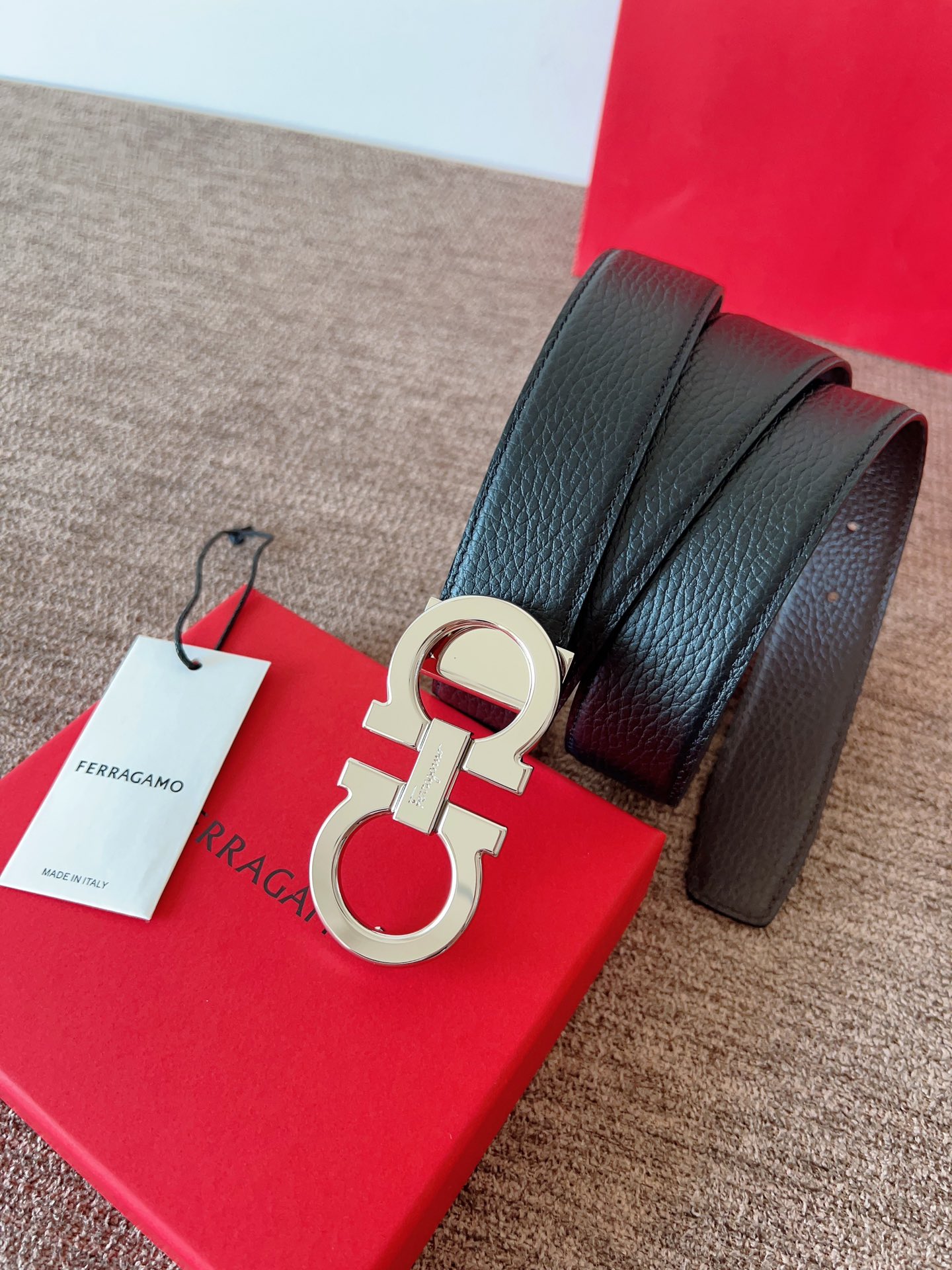 Salvatore Ferragamo Leather Belt
