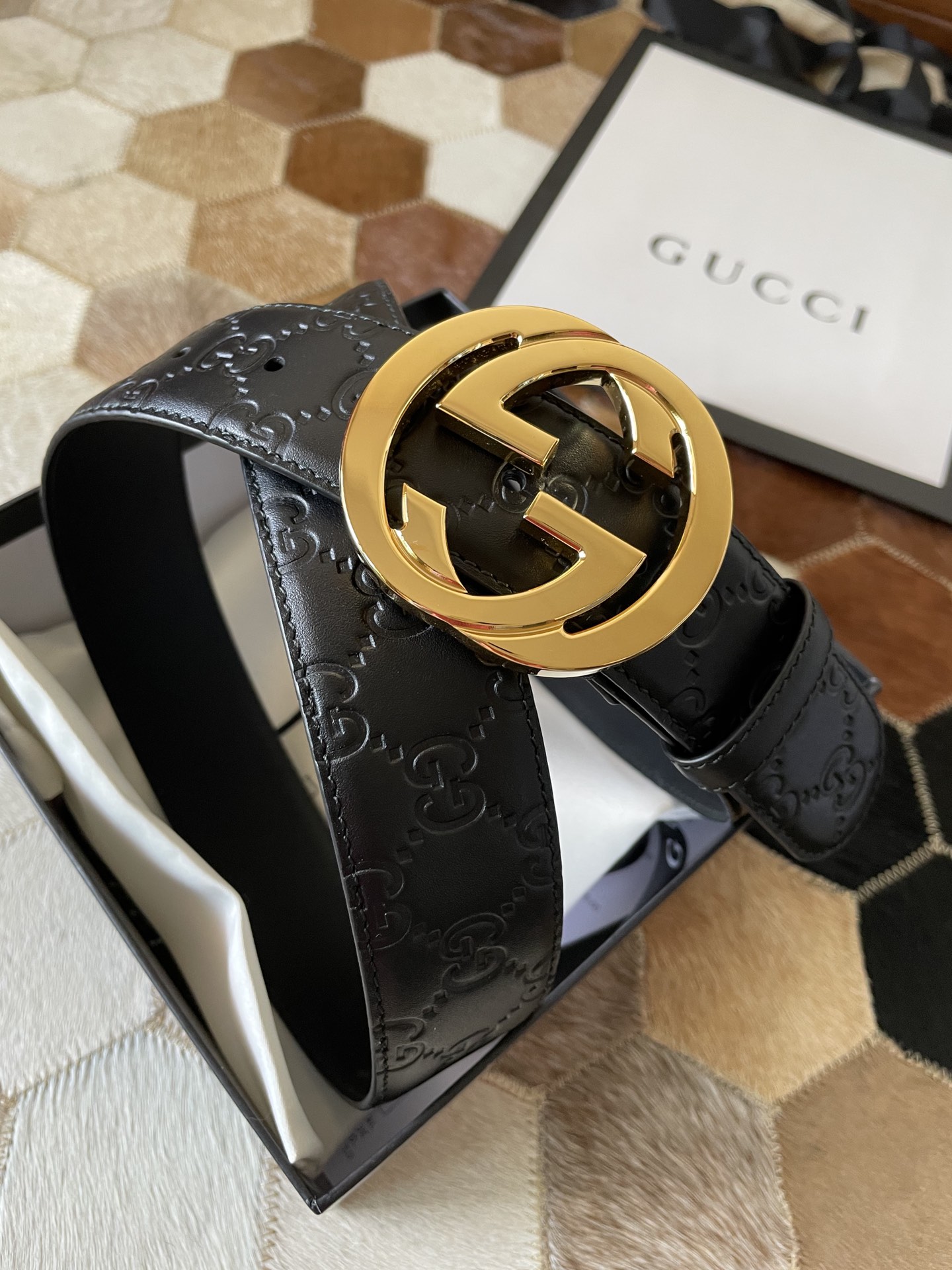 Gucci Male Basic Belt S