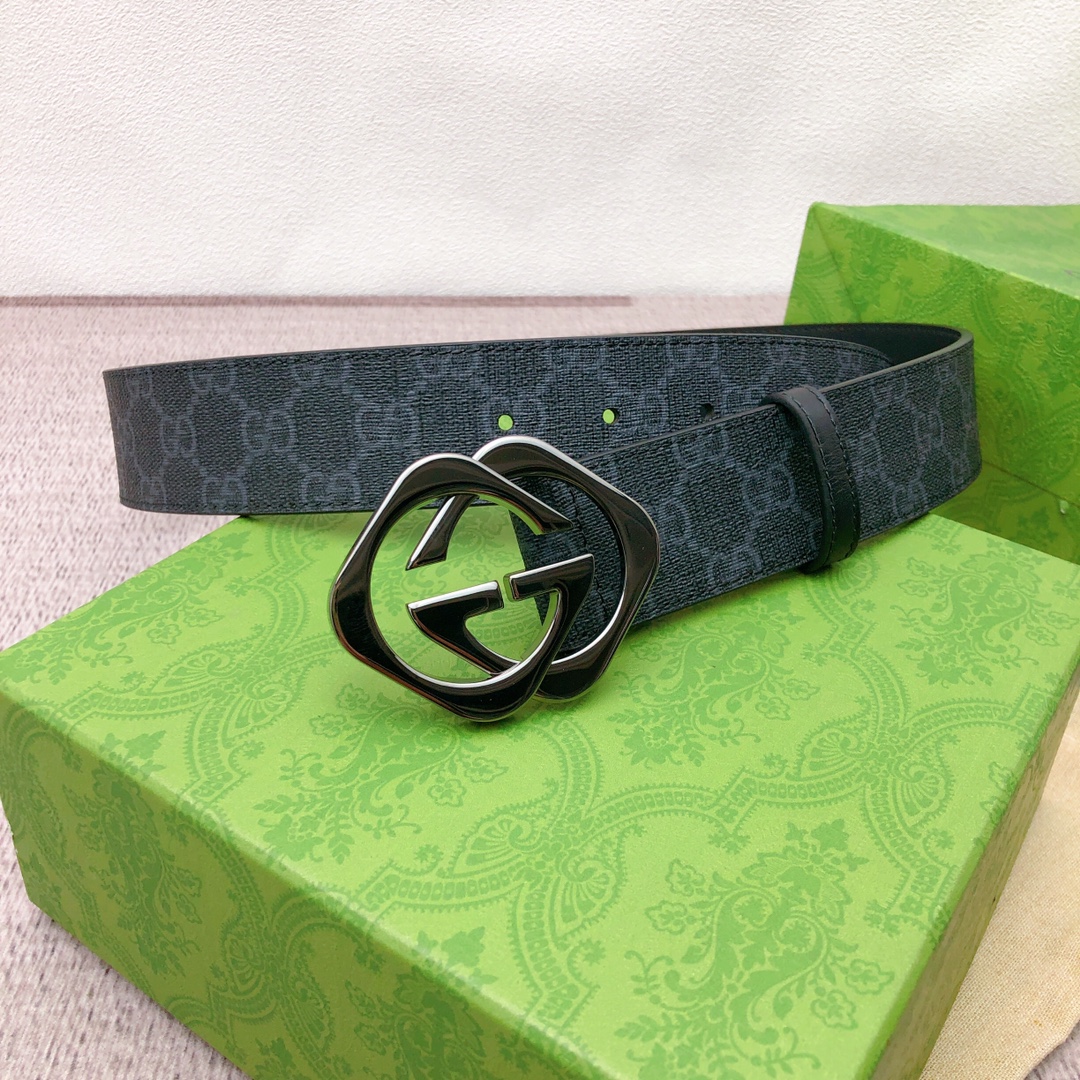 Gucci Male Leather Belt Waterproof M