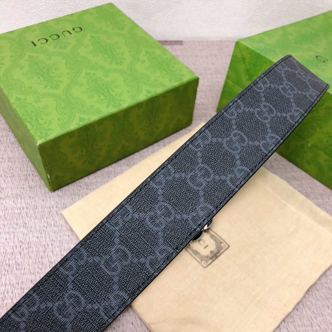 Gucci Male Leather Belt Waterproof M