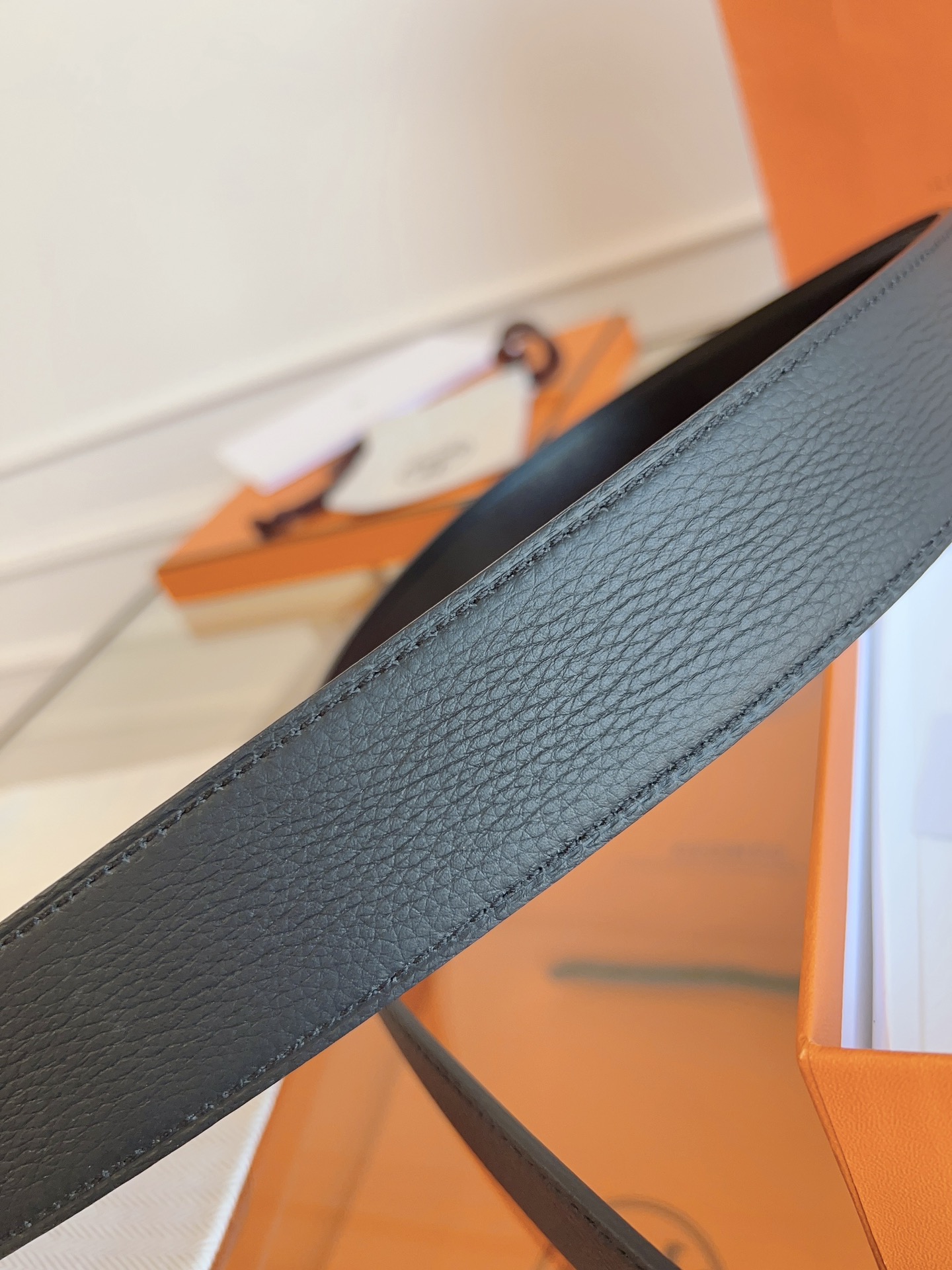 Hermès Basic Belt Black S-m