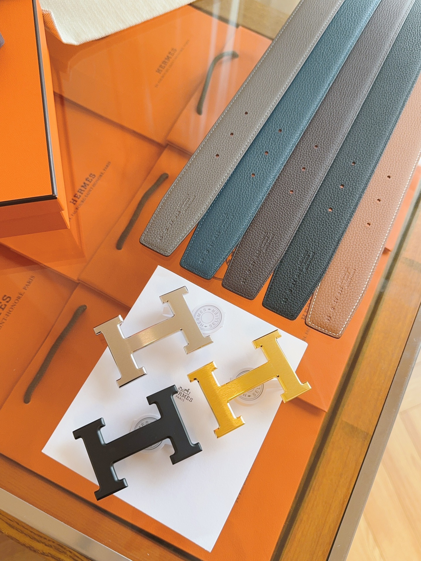 Hermès Basic Belt Black S-m