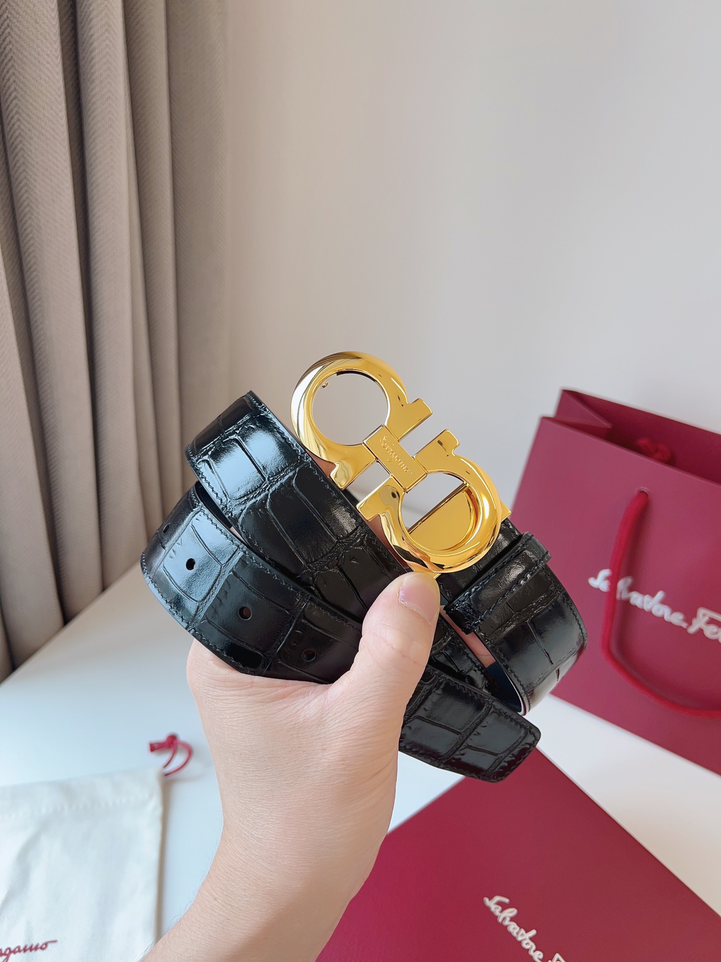 Salvatore Ferragamo Basic Belt