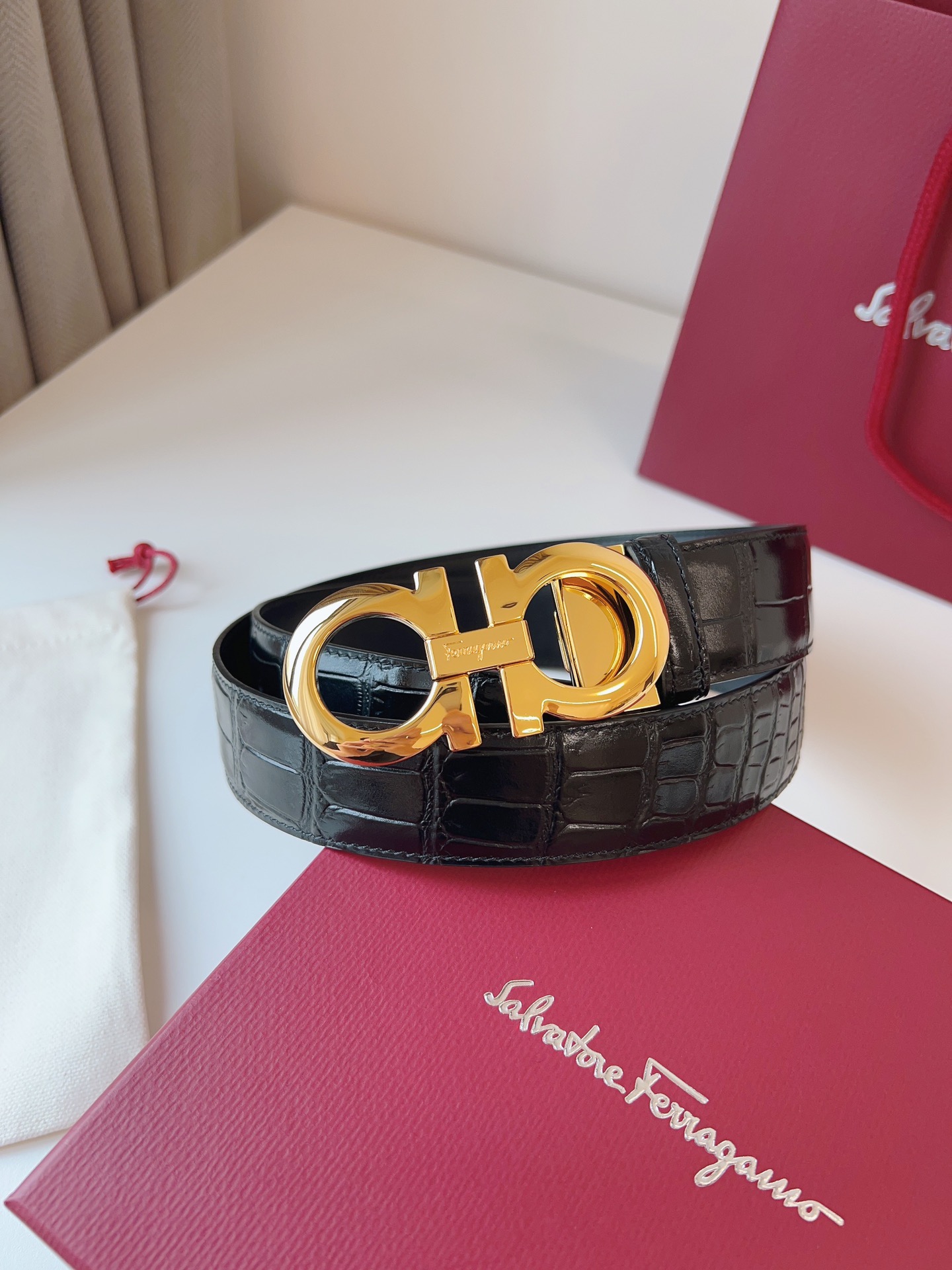 Salvatore Ferragamo Basic Belt