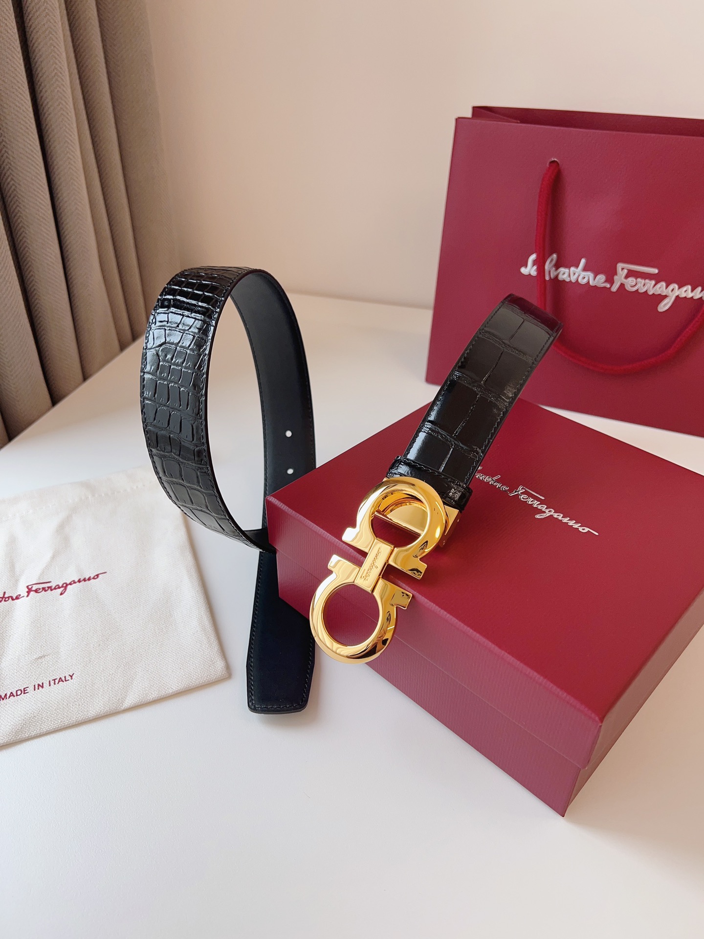 Salvatore Ferragamo Basic Belt