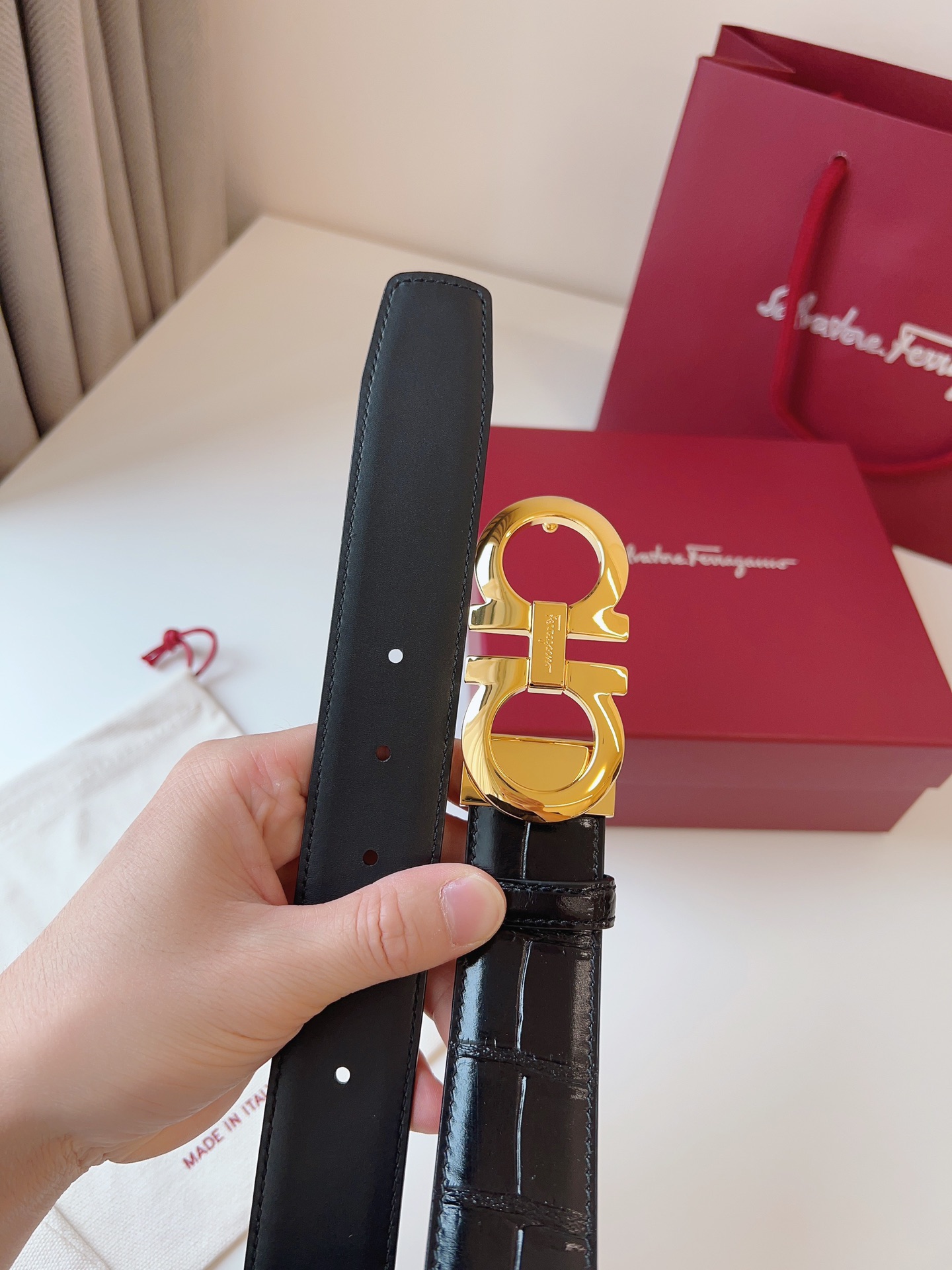 Salvatore Ferragamo Basic Belt