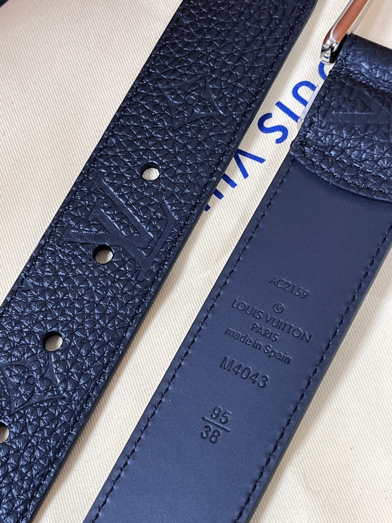 Basic Belt Cow Leather Silver