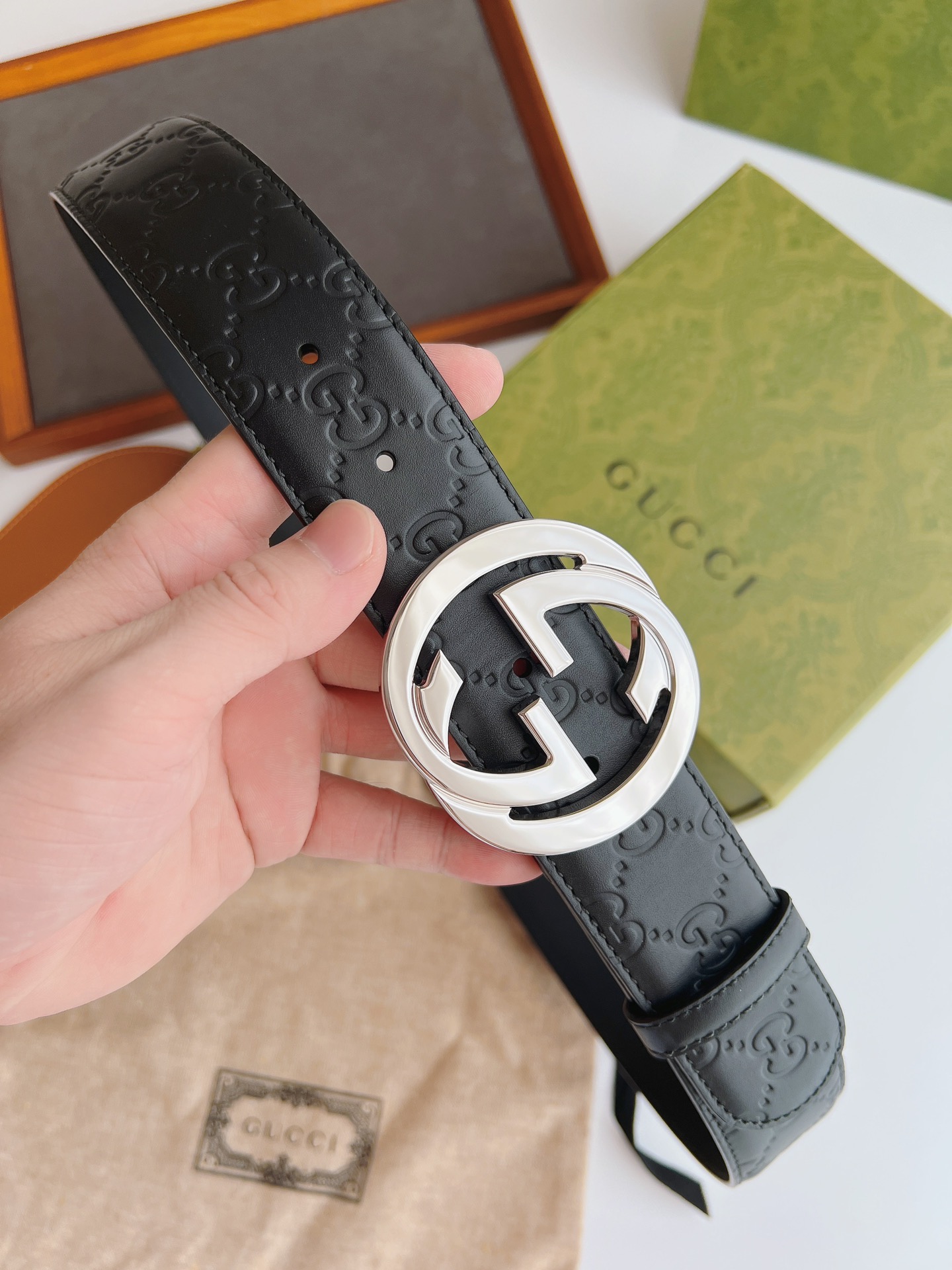 Gucci Basic Belt 40mm