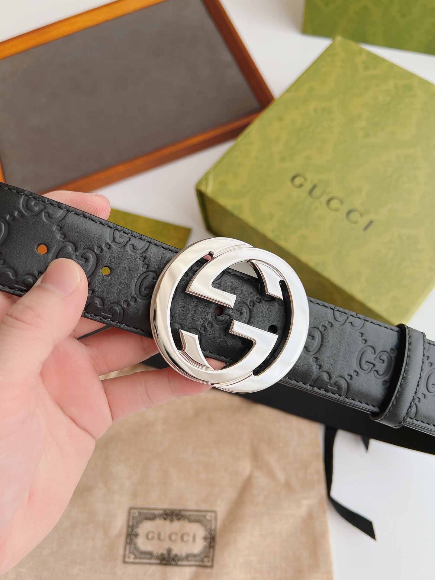 Gucci Basic Belt 40mm