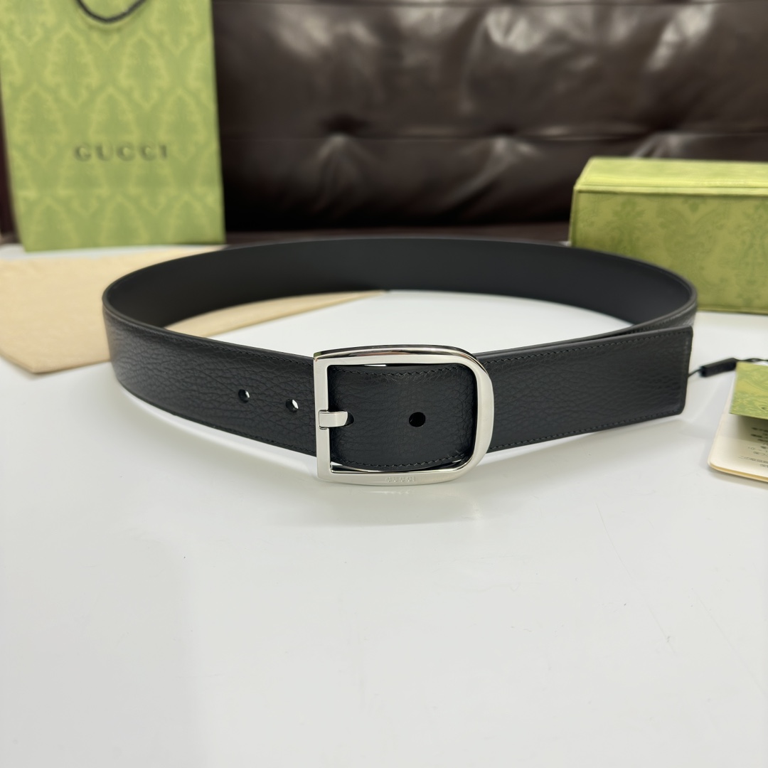 Gucci Basic Belt Wide Width M