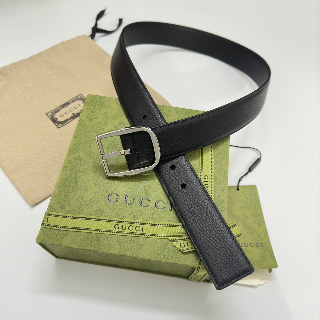 Gucci Basic Belt Wide Width M