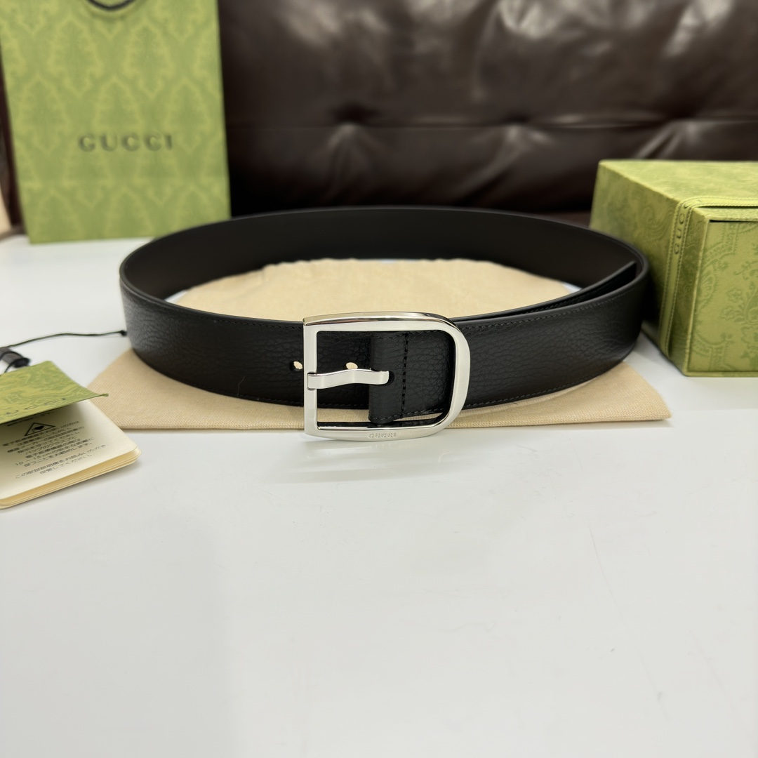 Gucci Basic Belt Wide Width M