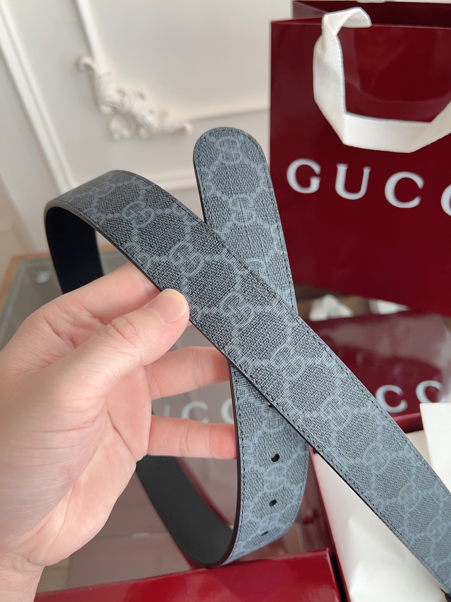 Gucci Basic Belt Black M