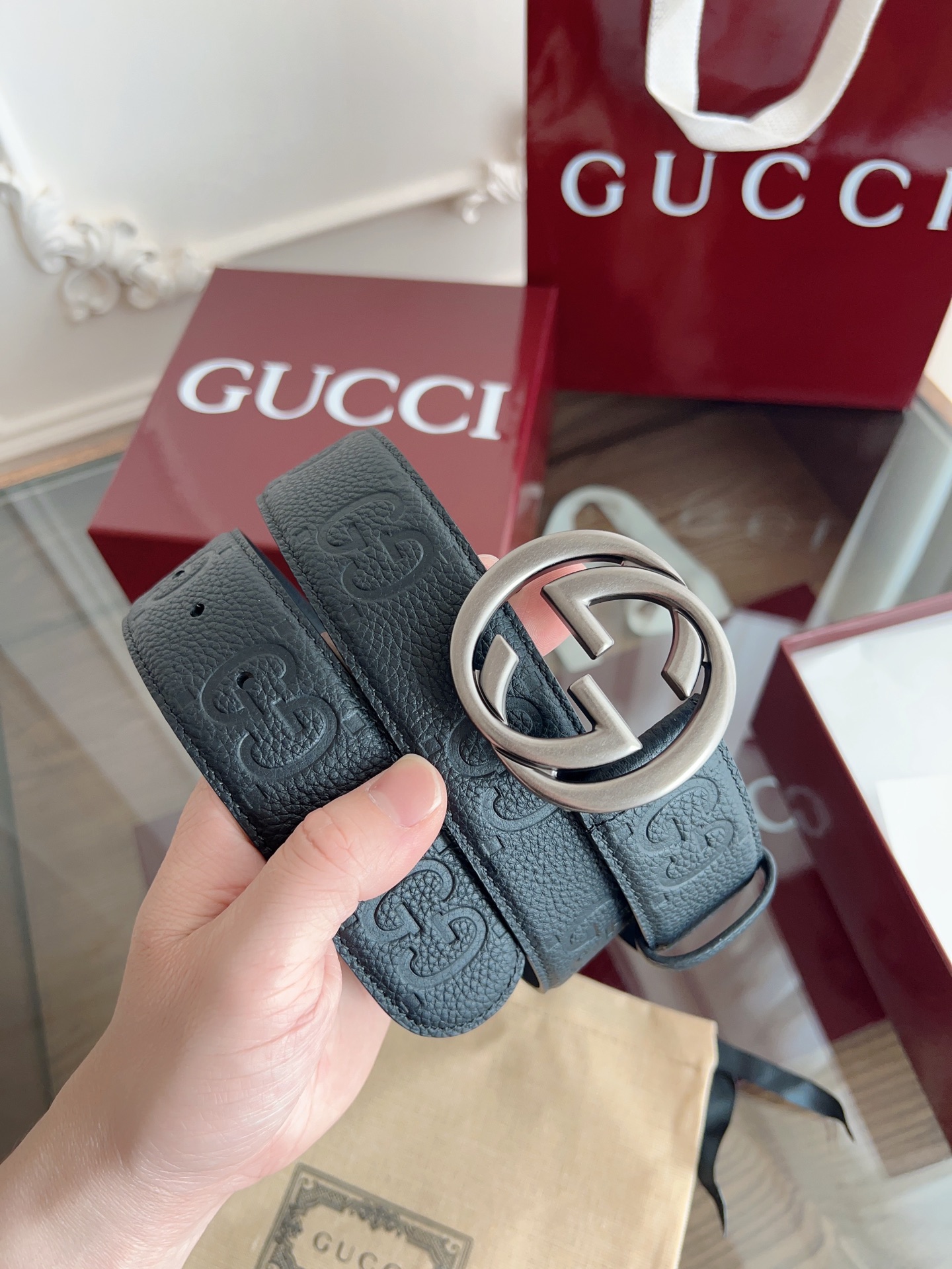 Gucci Basic Belt M-l