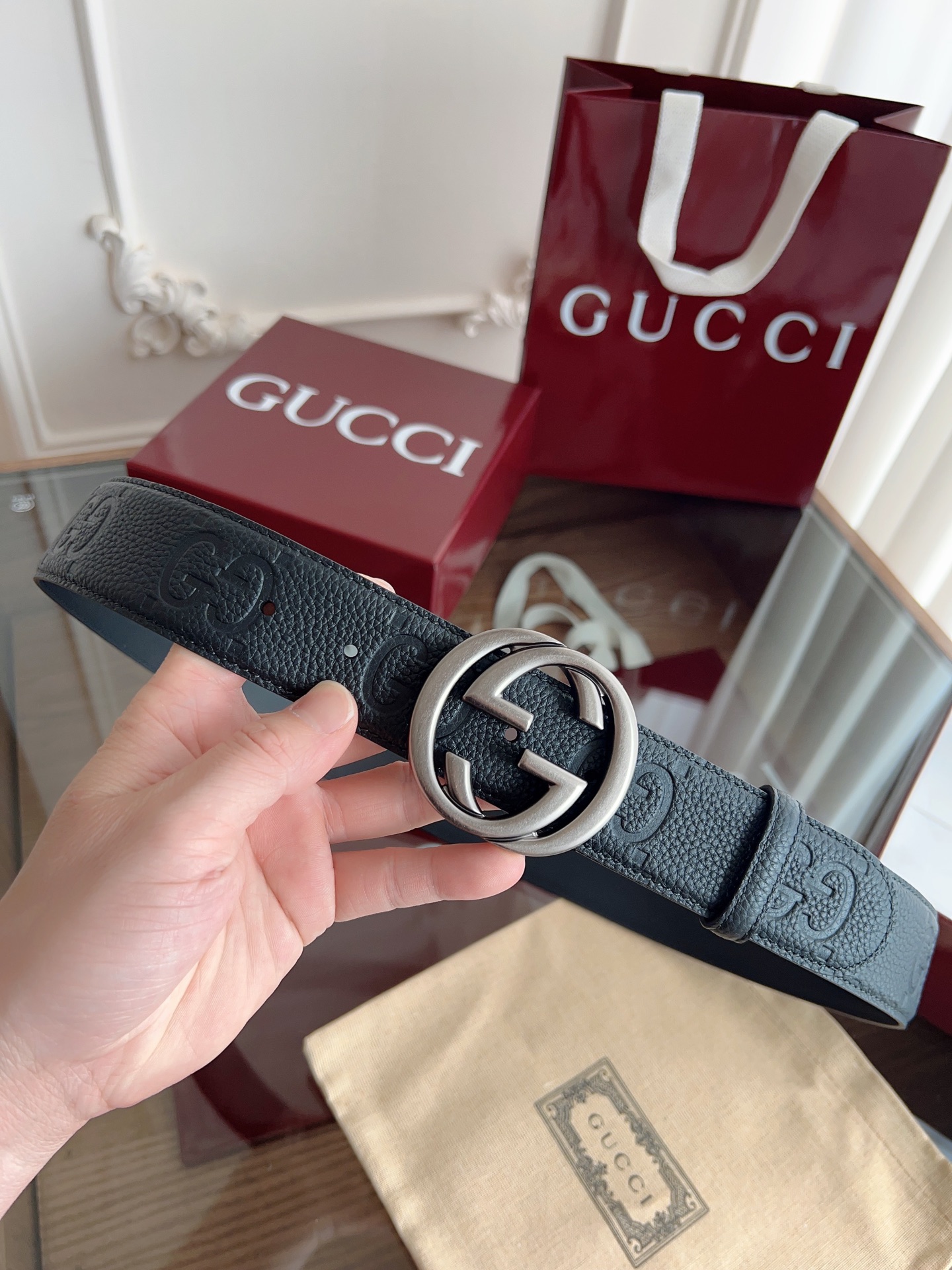 Gucci Basic Belt M-l